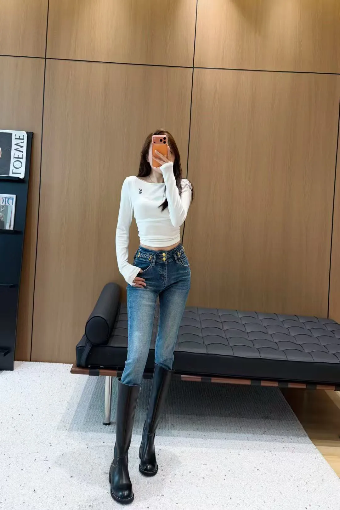 Брюки Женские Saint Laurent 1624599