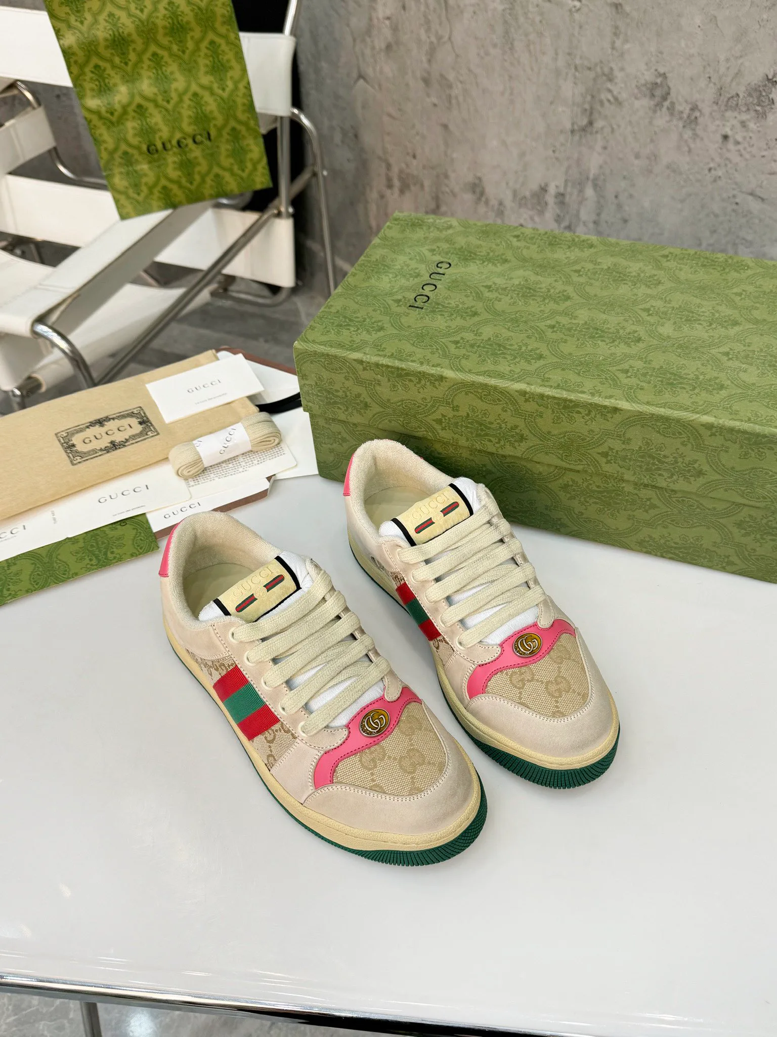 Кроссовки Женские Gucci 1257878
