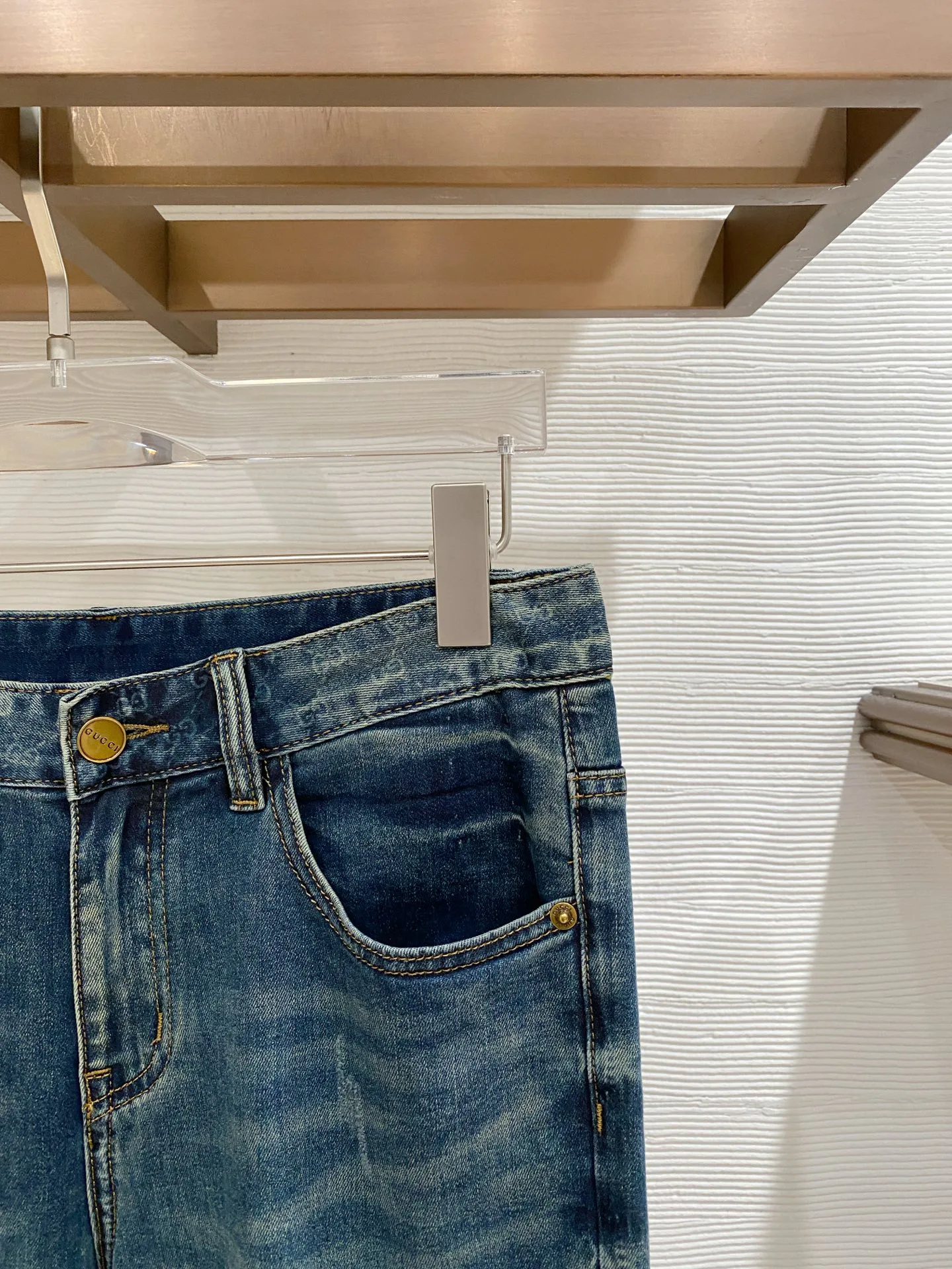 Джинсы Мужские Gucci 9856566