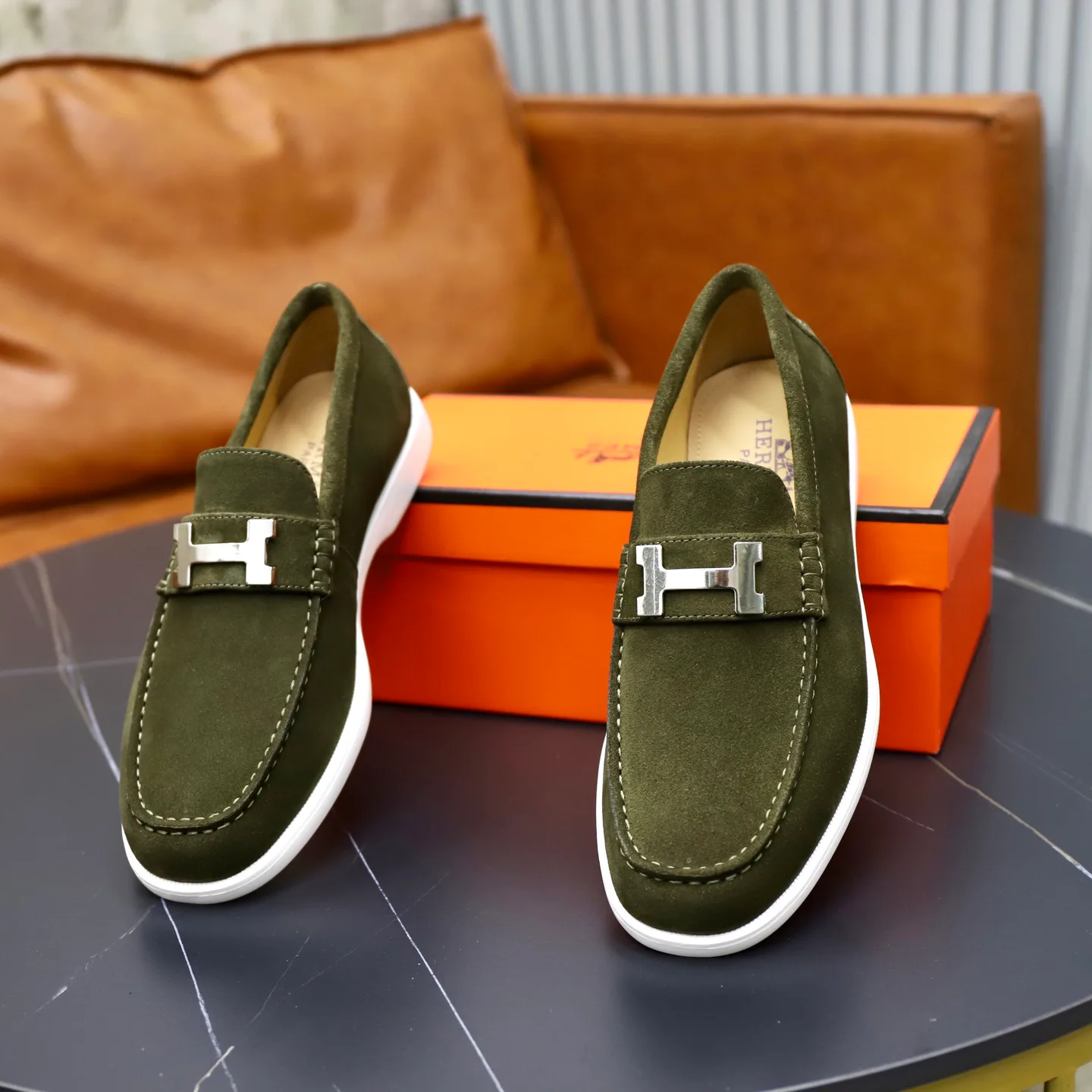 Лоферы И Туфли Мужские Hermes 18103104
