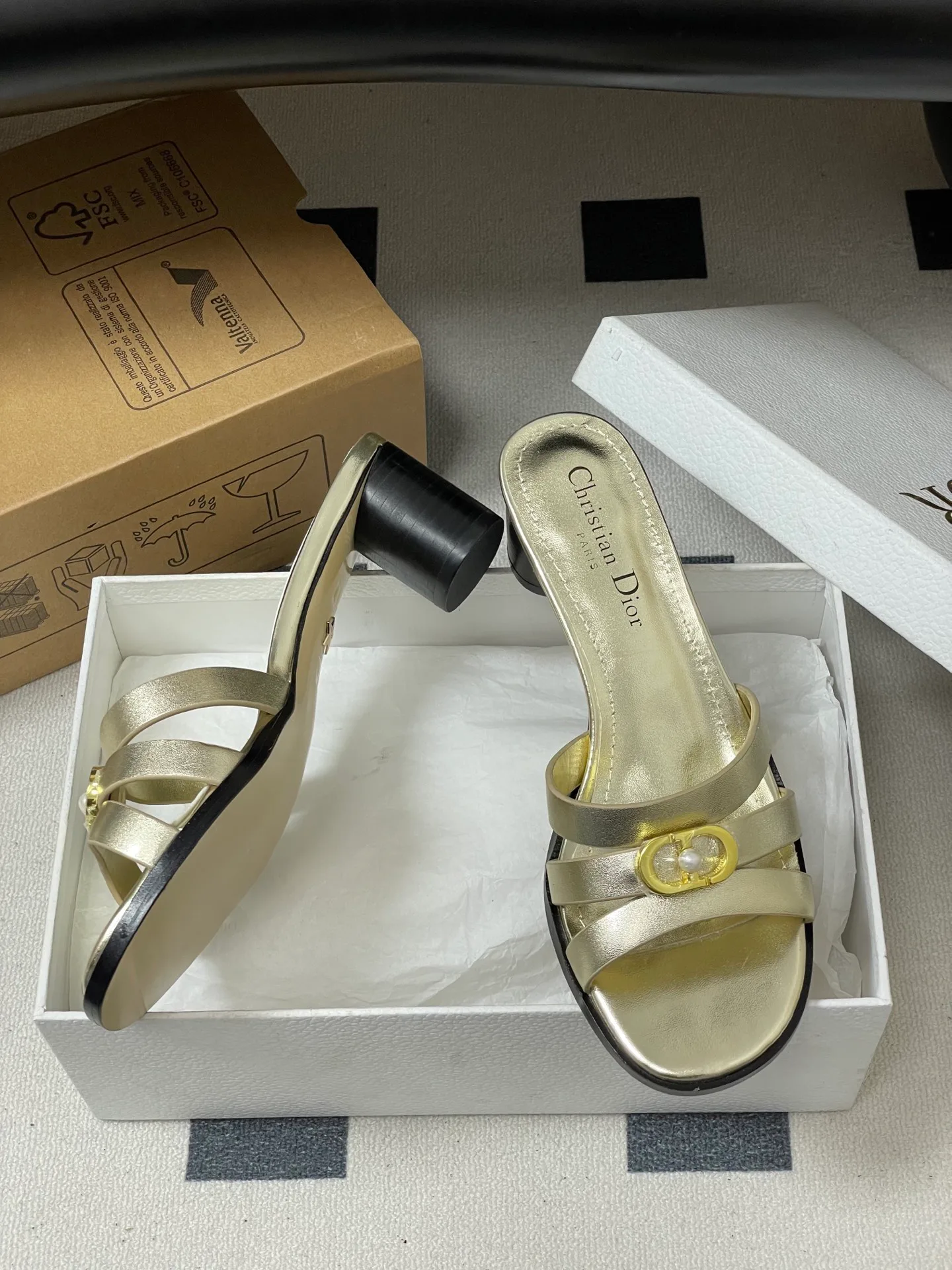 Босоножки Женские Christian Dior 300699