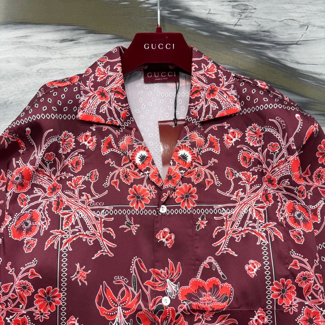 Рубашки Мужские Gucci 12231076