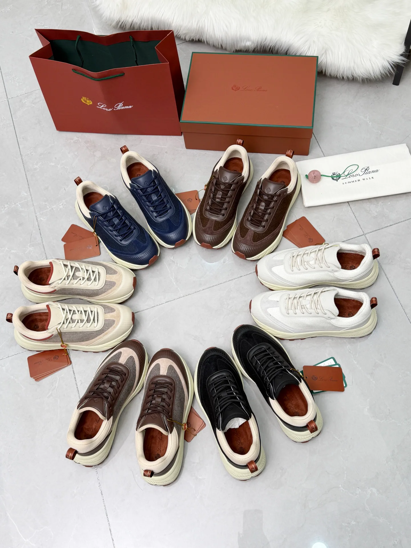 Кроссовки Мужские Loro Piana 19145144