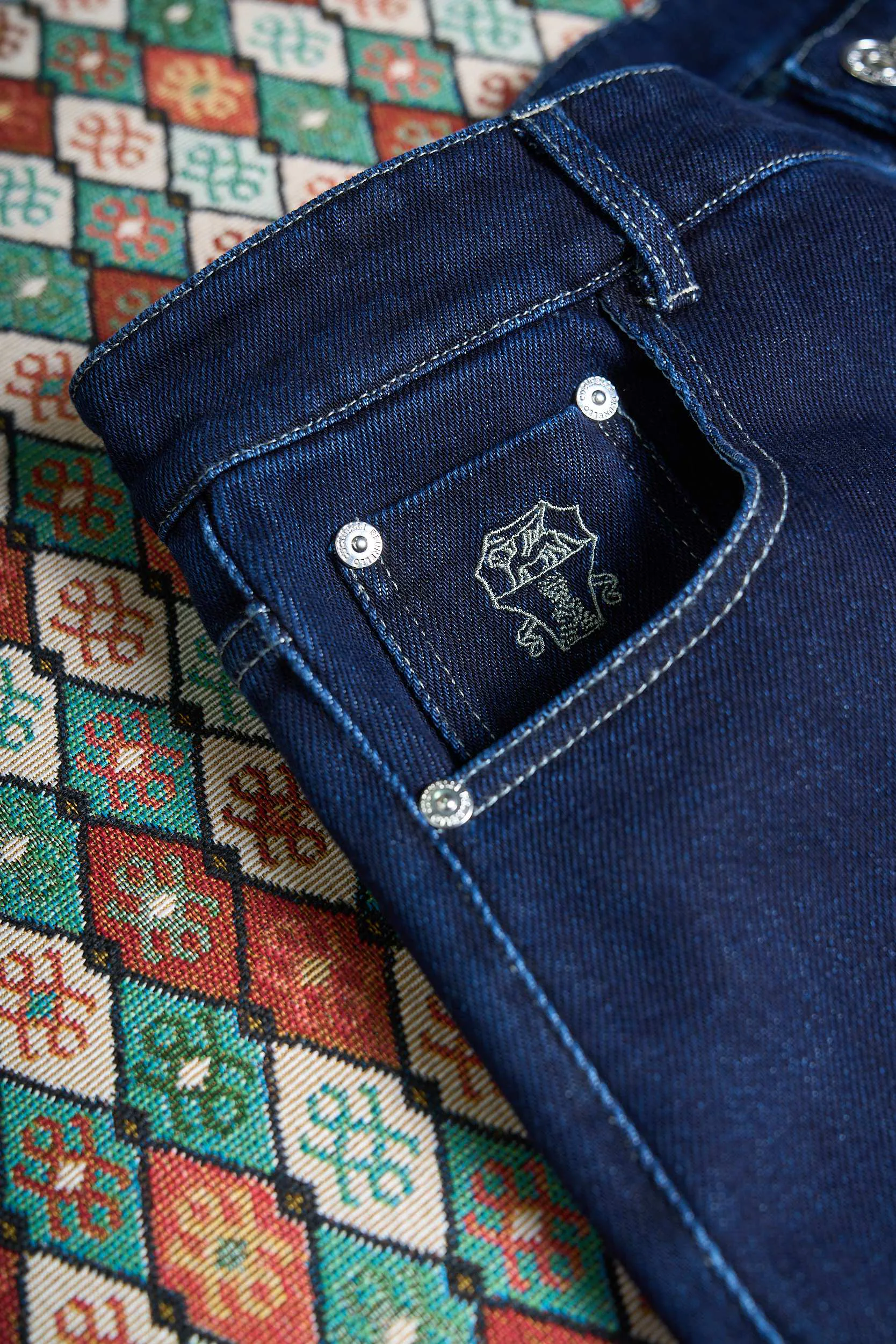 Джинсы Мужские Brunello Cucinelli 1859398