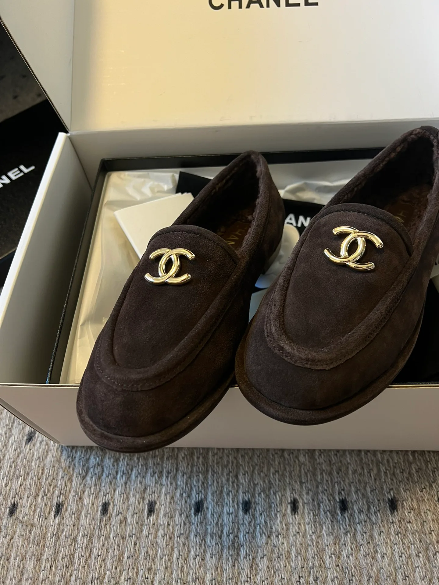 Лоферы И Мокасины Женские Chanel 18294576