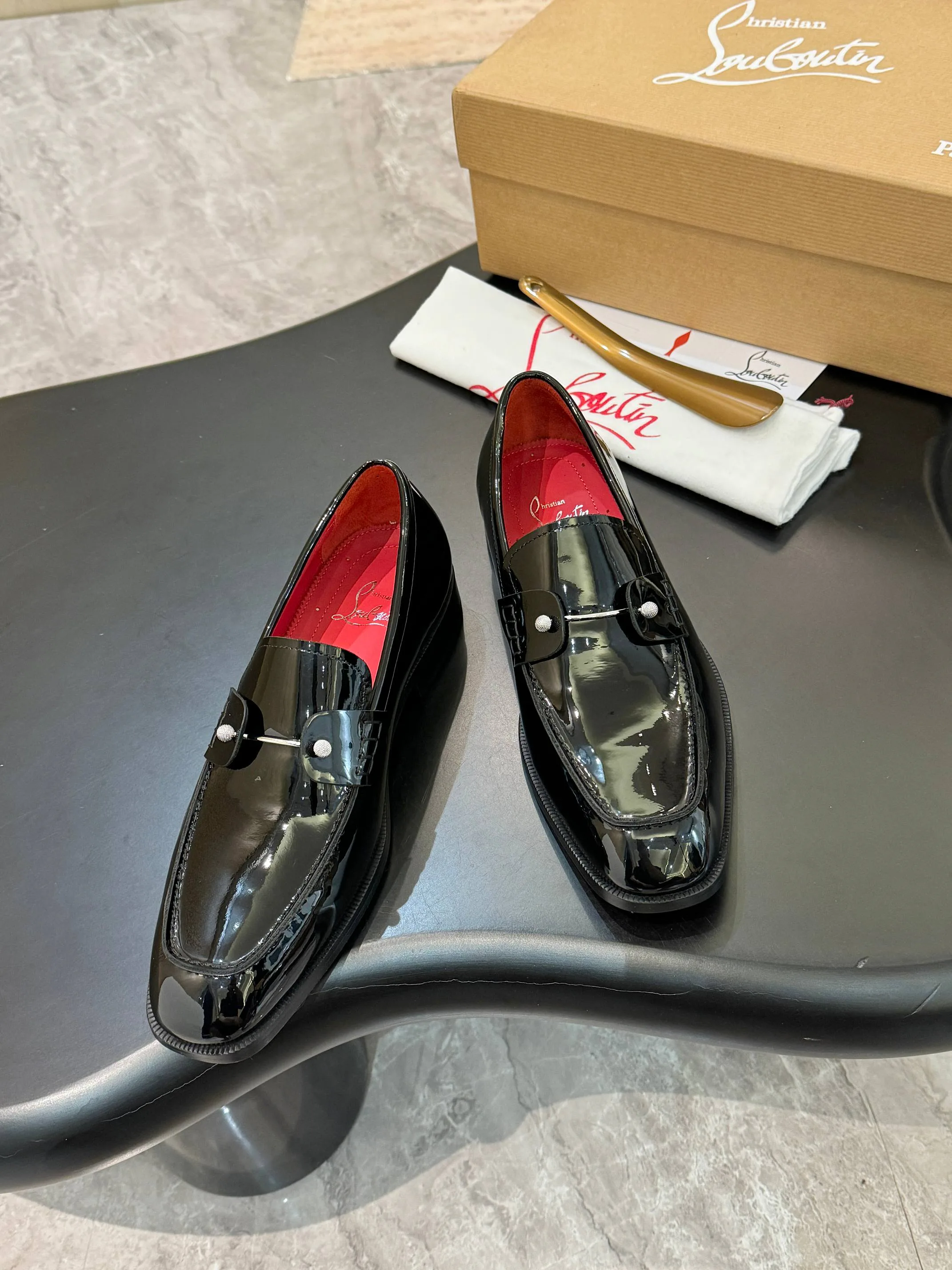 Лоферы И Туфли Мужские Christian Louboutin 18117280