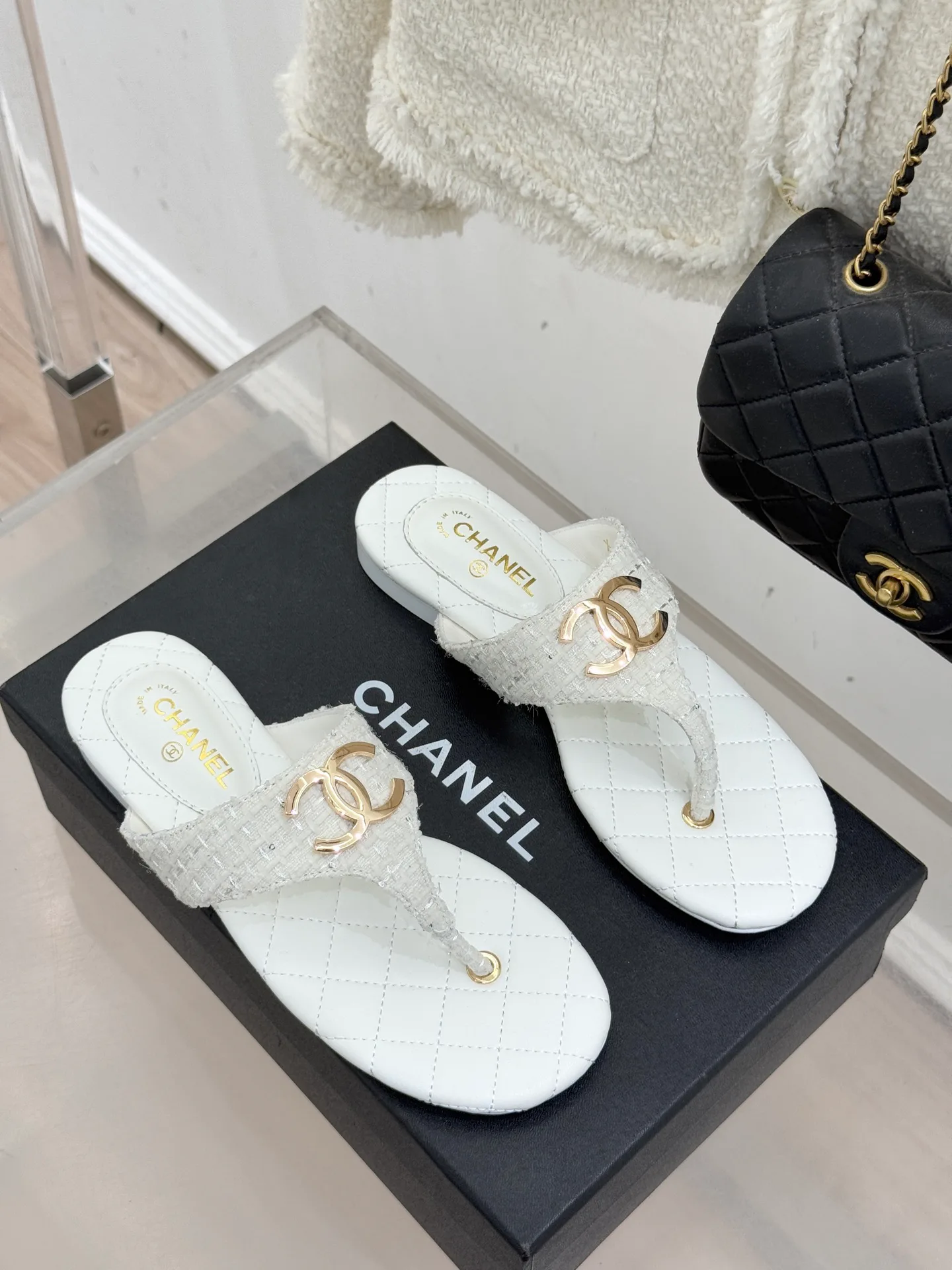 Шлепанцы Женские Chanel 9499407