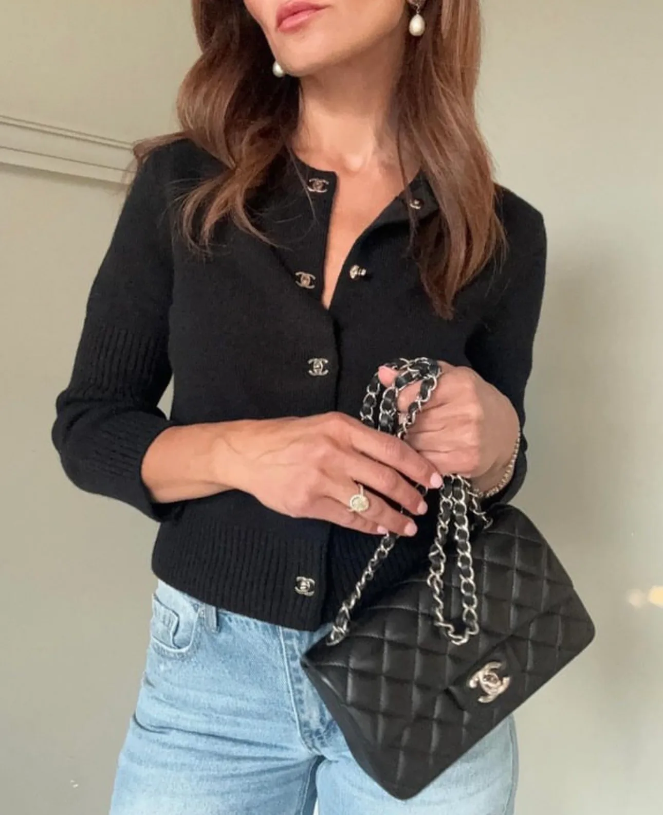 Джемперы И Свитеры Женские Chanel 19575861