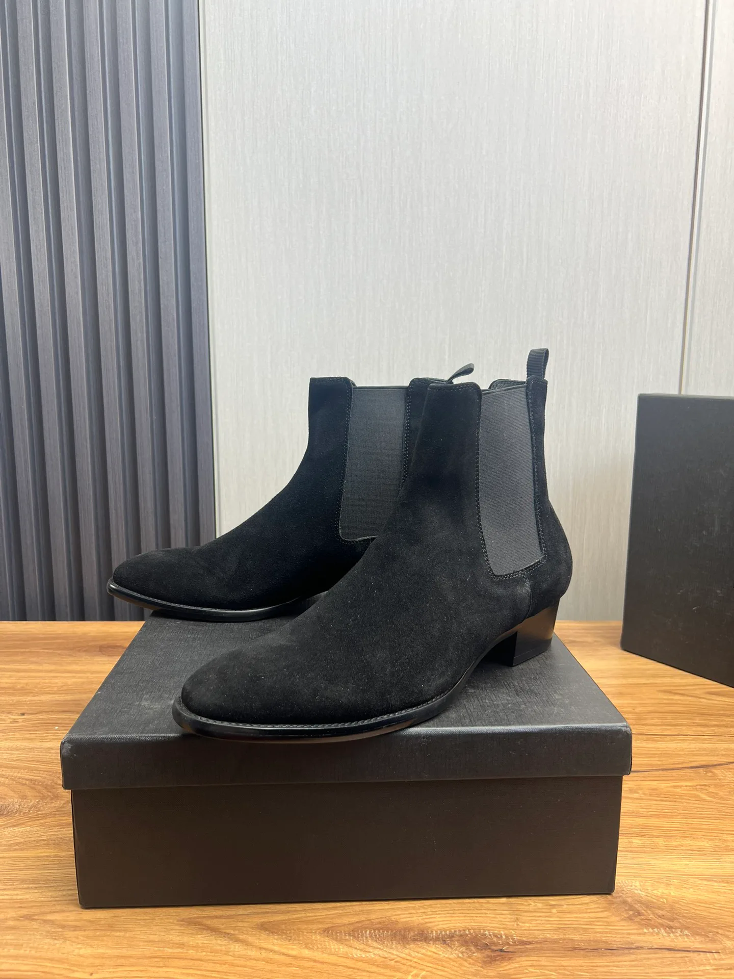 Ботинки Мужские Saint Laurent 1261422