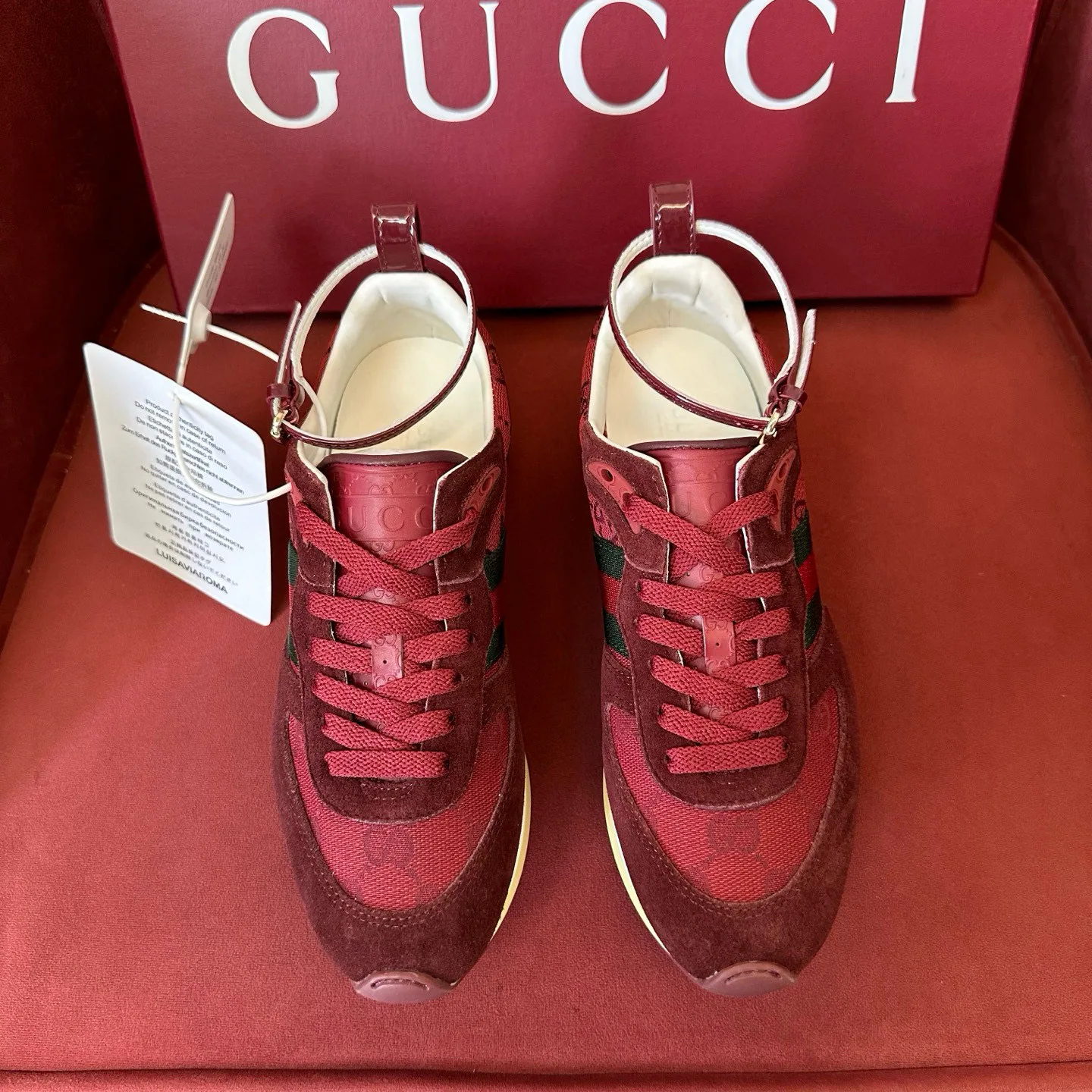 Кроссовки Женские Gucci 1248668