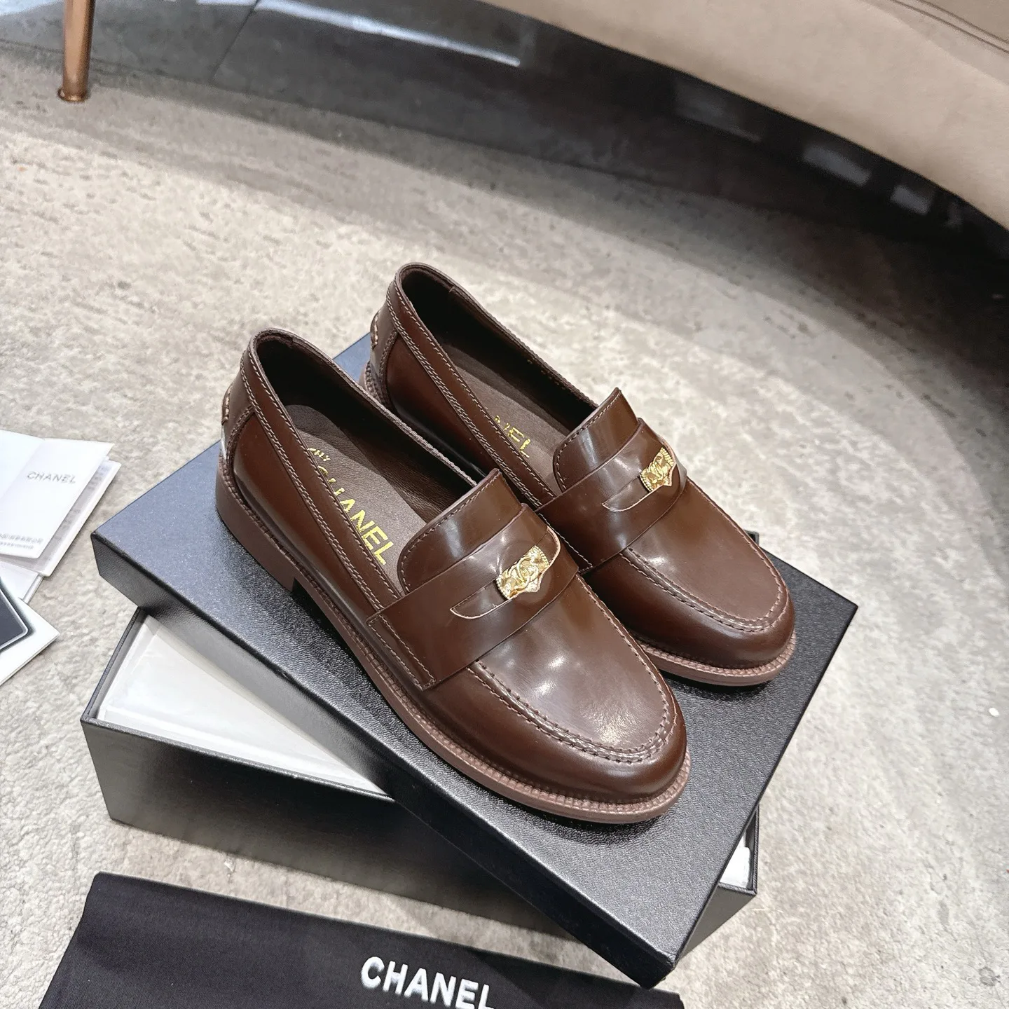 Лоферы И Мокасины Женские Chanel 13433127