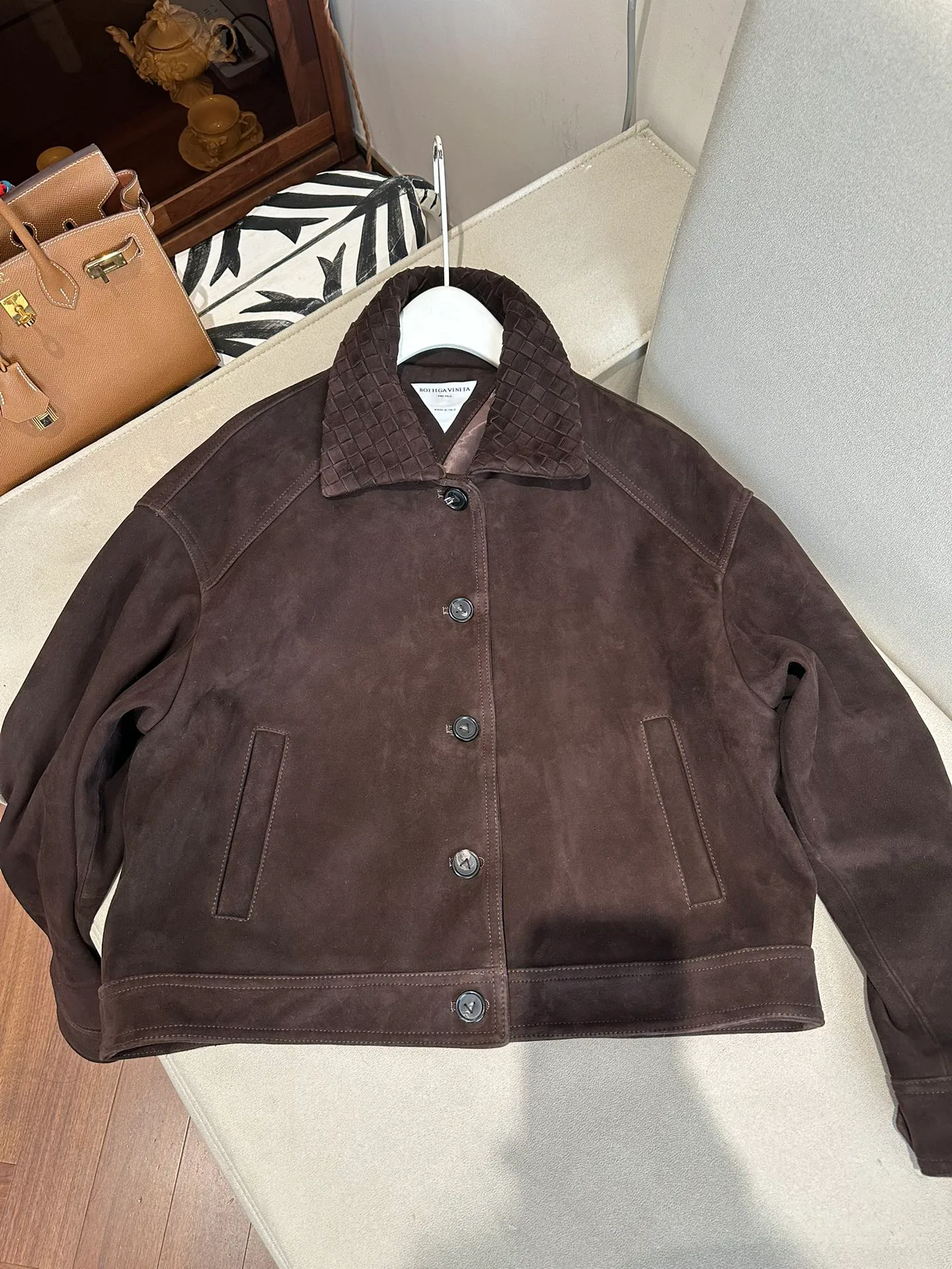 Кожаные Куртки И Дублёнки Женские Bottega Veneta 11460775