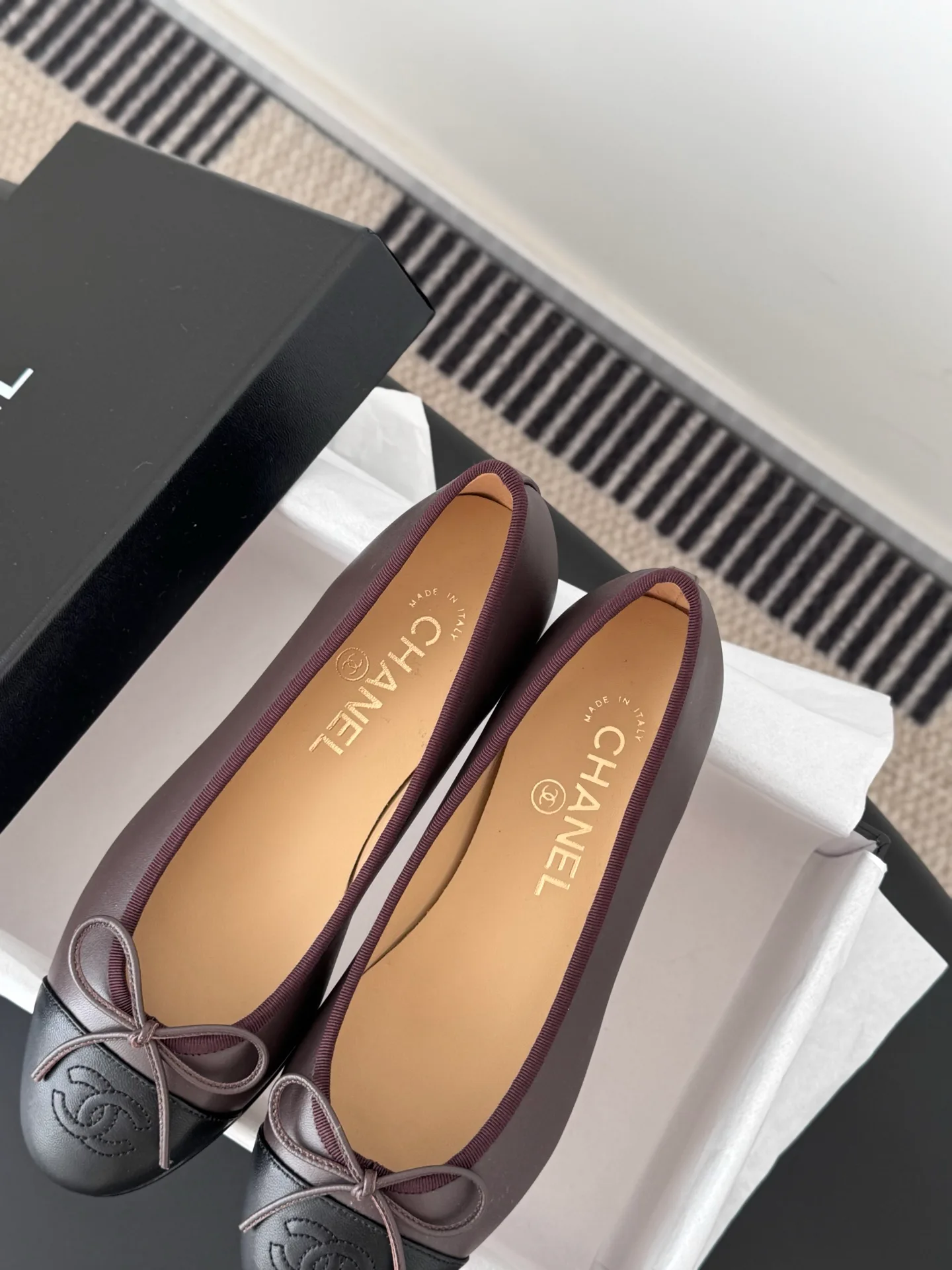 Балетки Женские Chanel 1011859