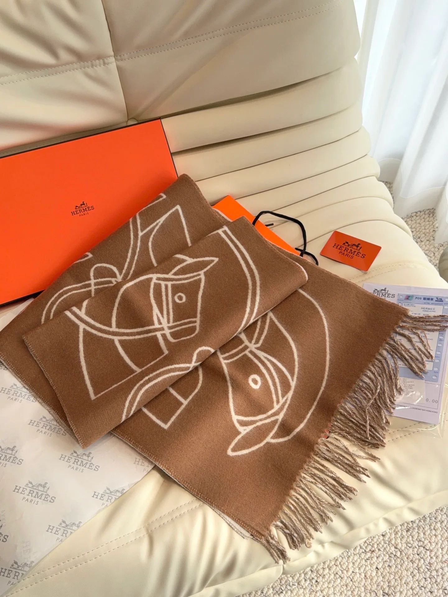 Шарфы Hermes 18105402