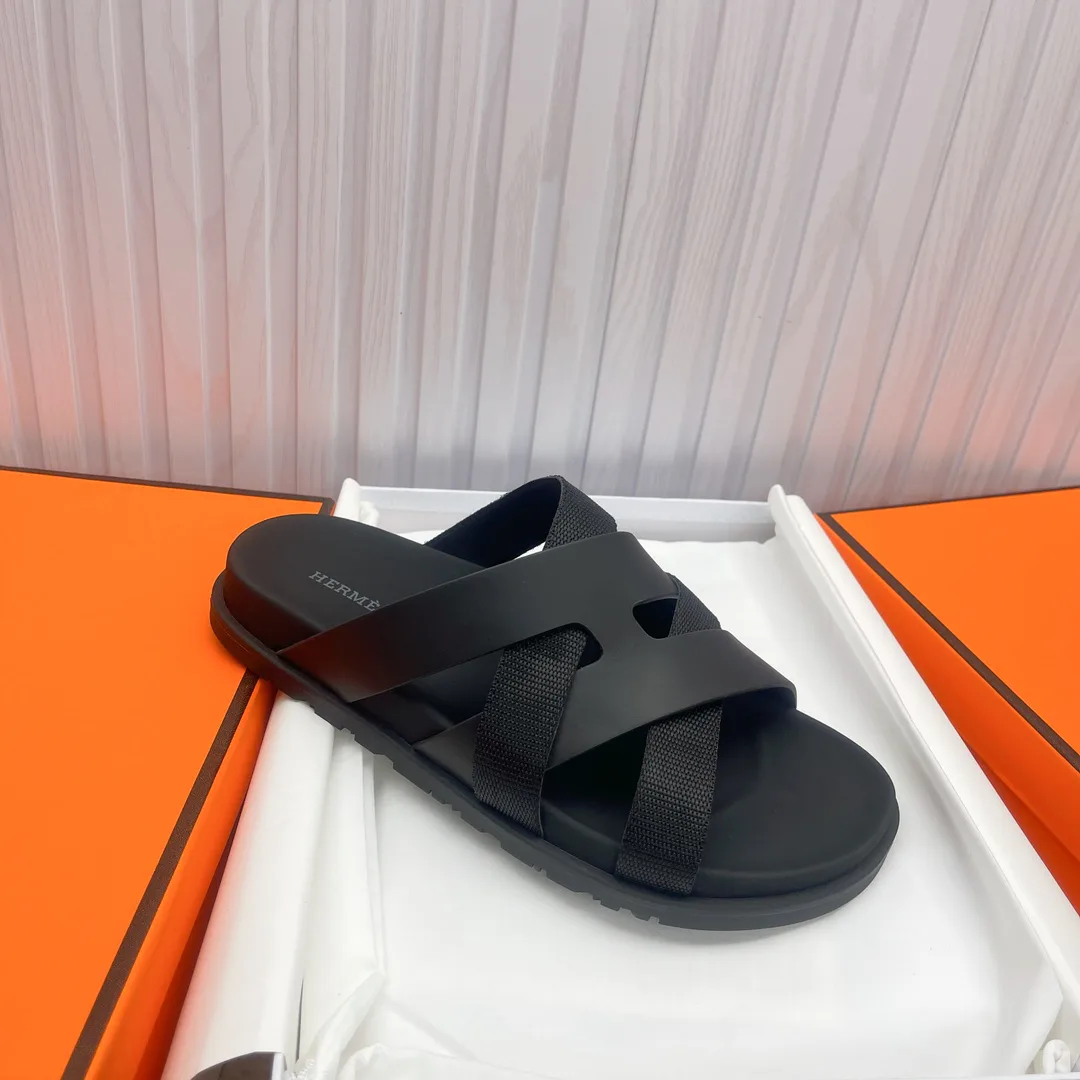 Шлепанцы Мужские Hermes 379469