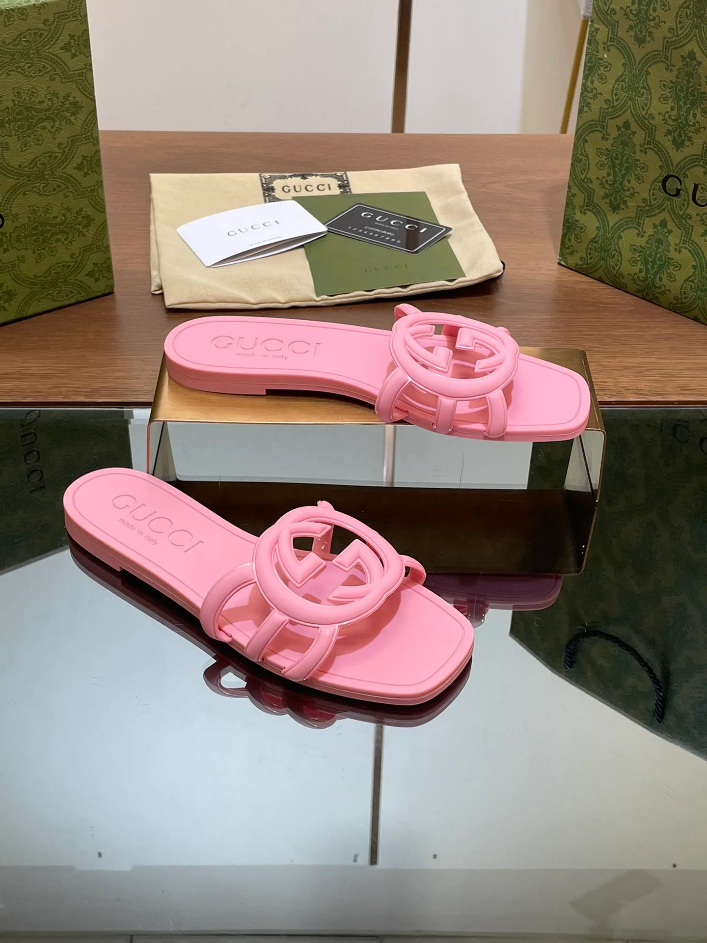 Шлепанцы Женские Gucci 34964