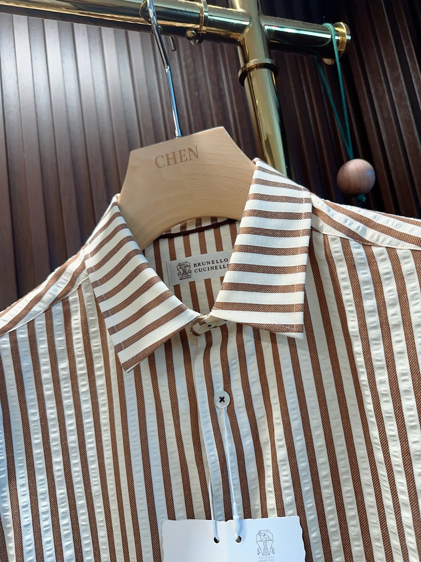 Рубашки Мужские Brunello Cucinelli 11383632