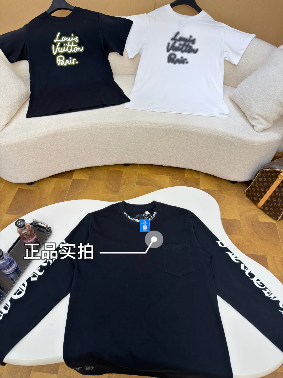Лонгсливы Мужские Chrome Hearts 11399354