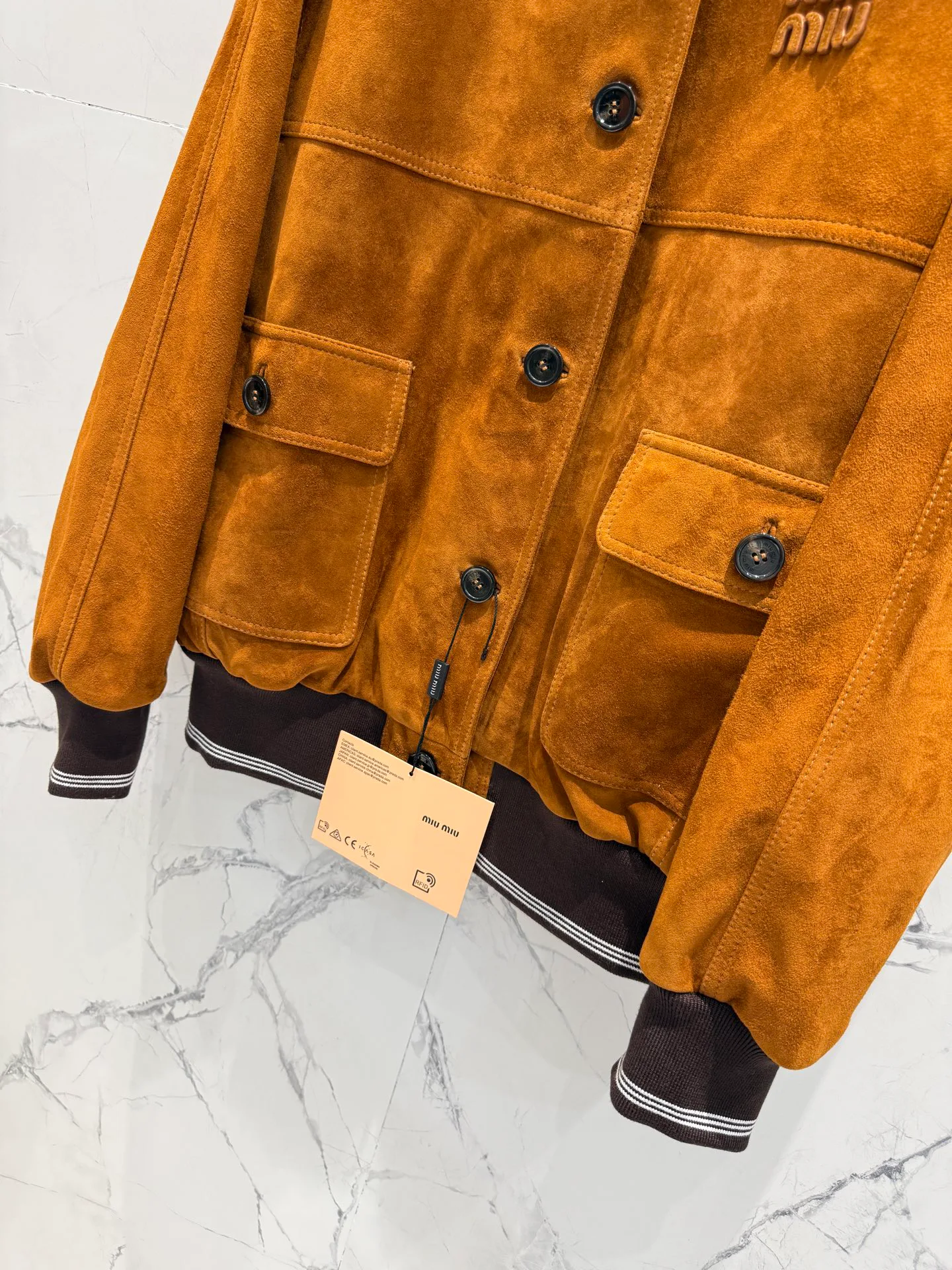 Кожаные Куртки И Дублёнки Женские Miu Miu 11310616