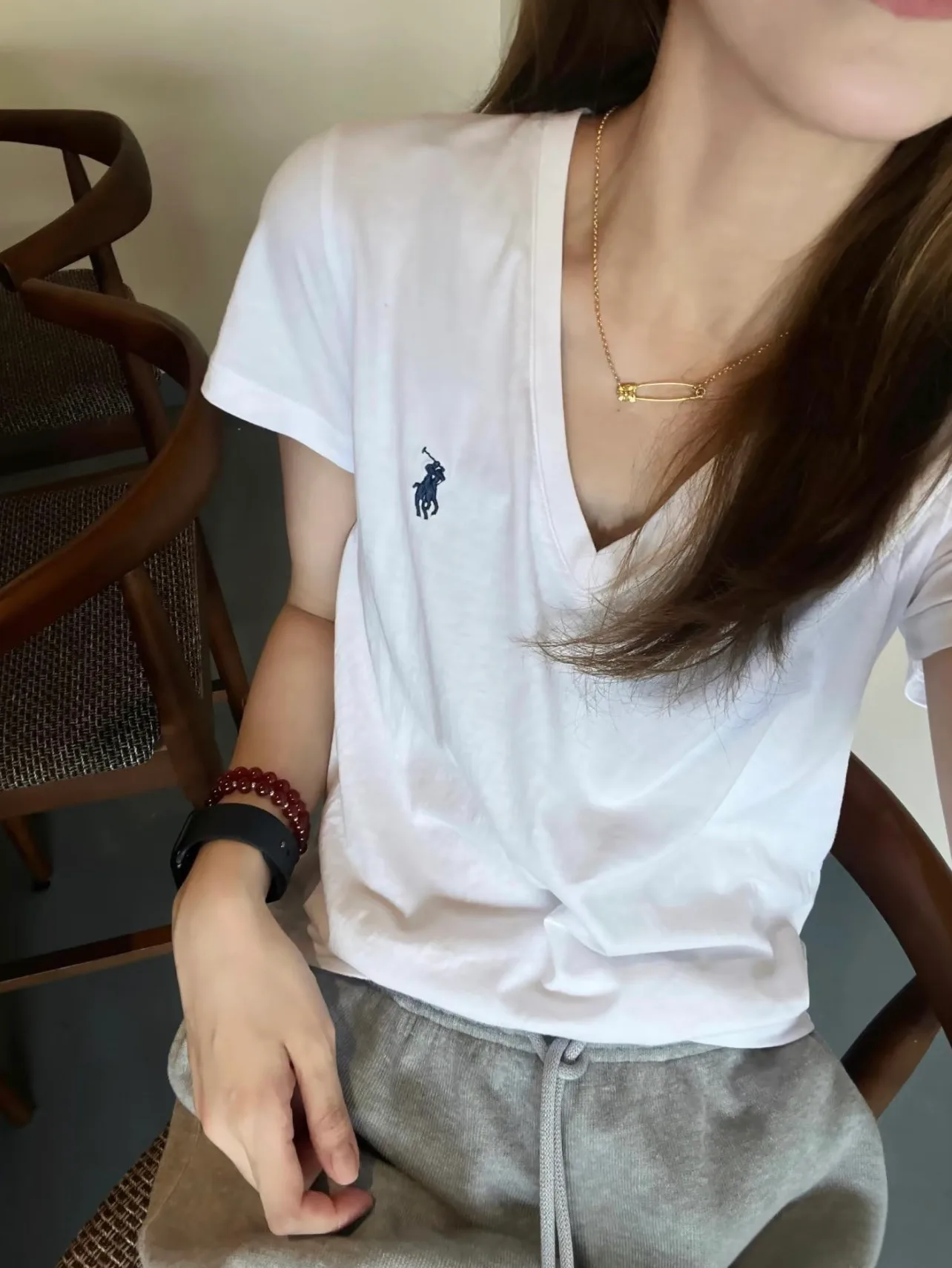 Футболки Женские Ralph Lauren 18308216