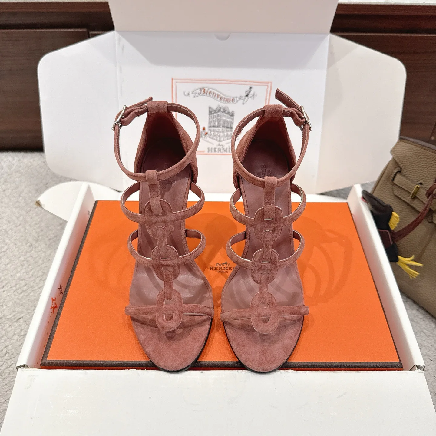 Босоножки Женские Hermes 10785825