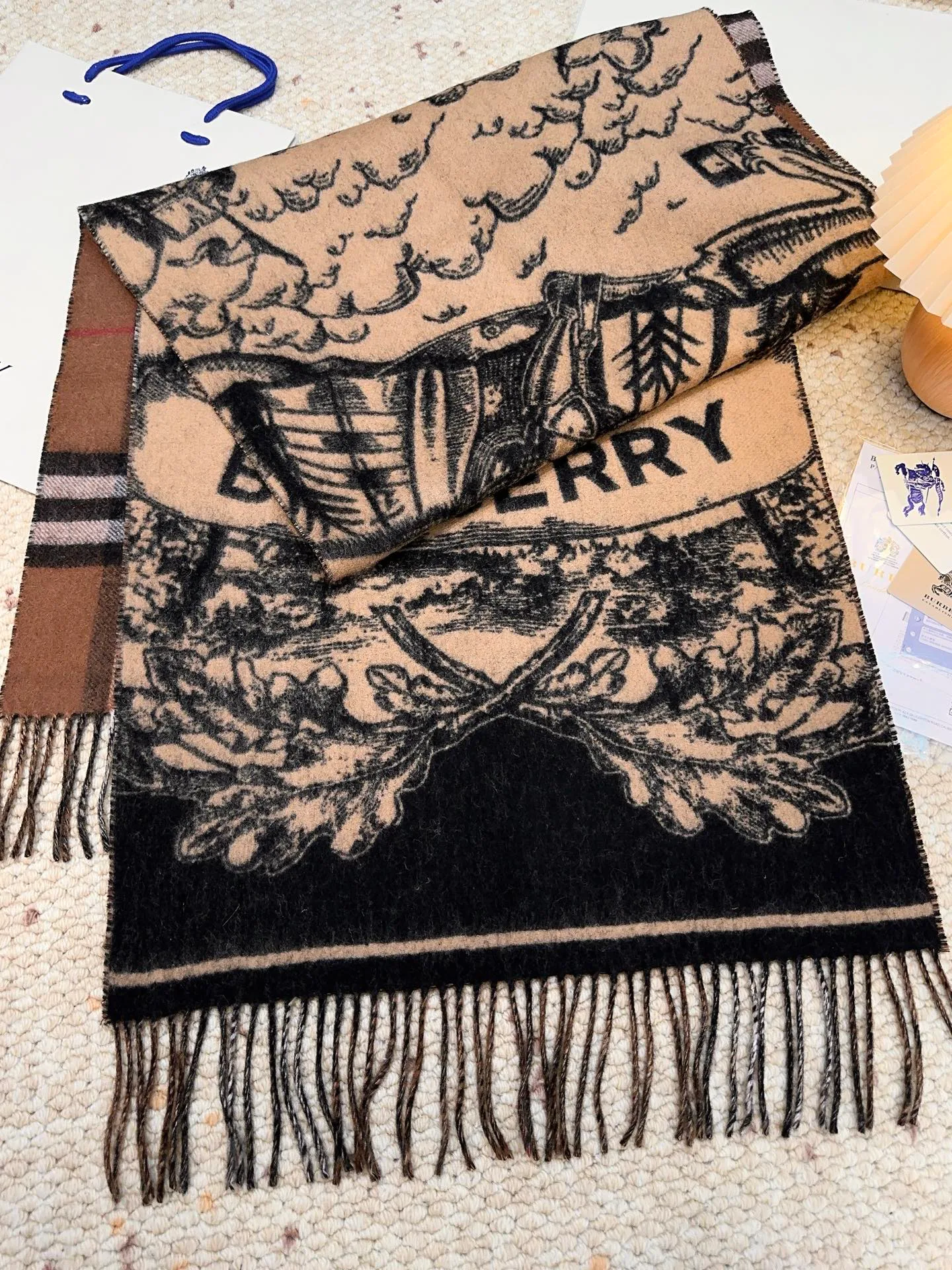 Шарфы Burberry 336718