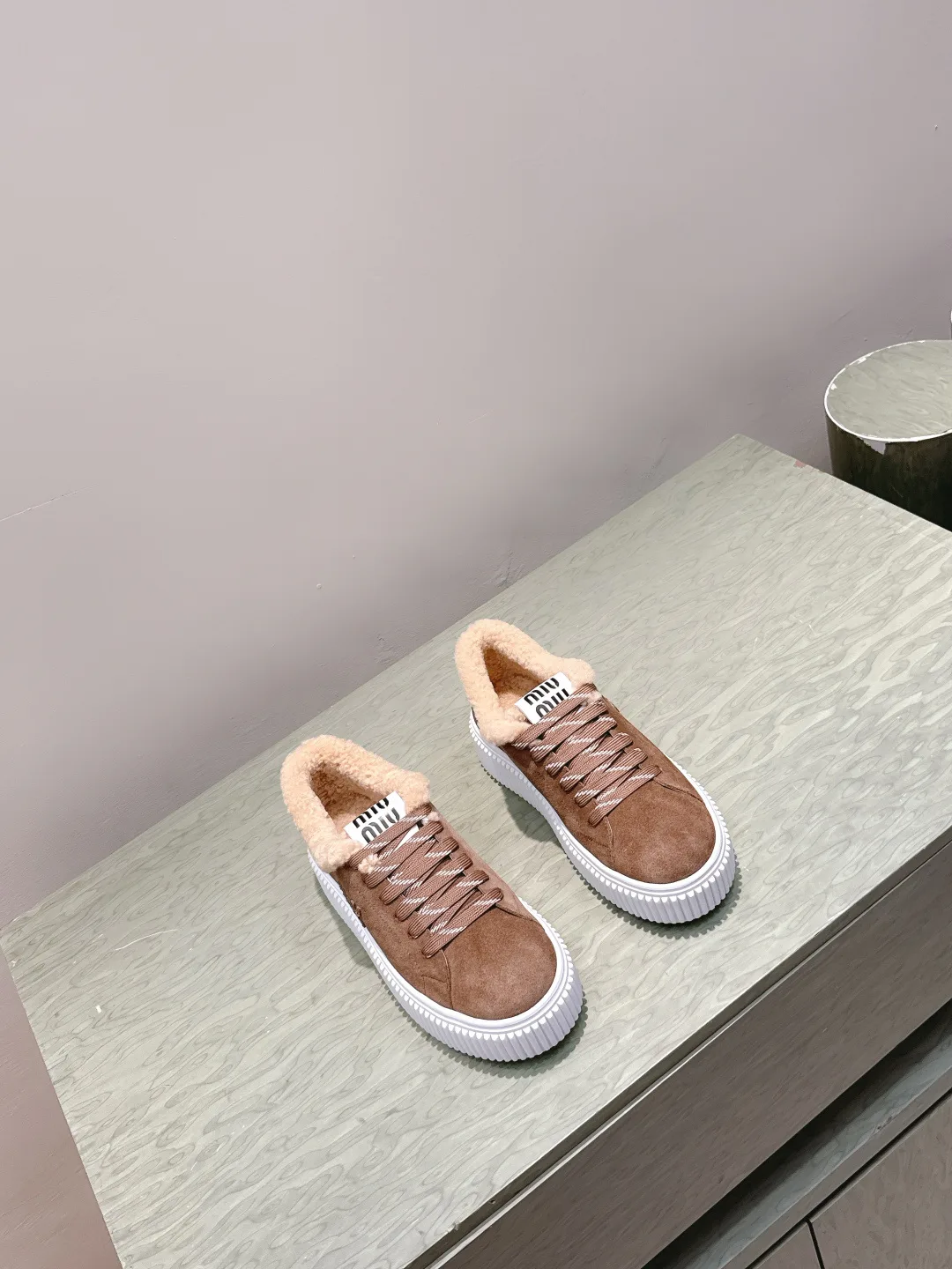 Кроссовки Женские Miu Miu 19786942