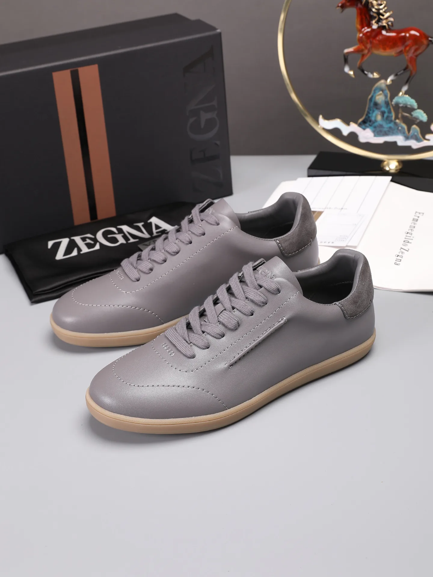 Кроссовки Мужские Zegna 18265229