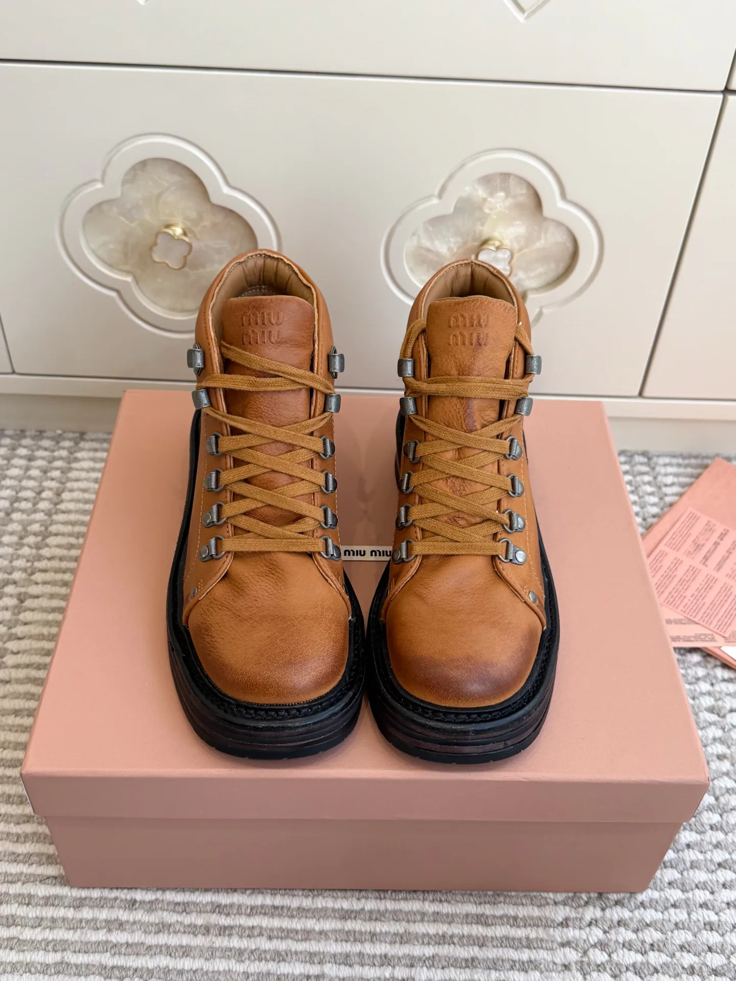 Ботинки Женские Miu Miu 17943215