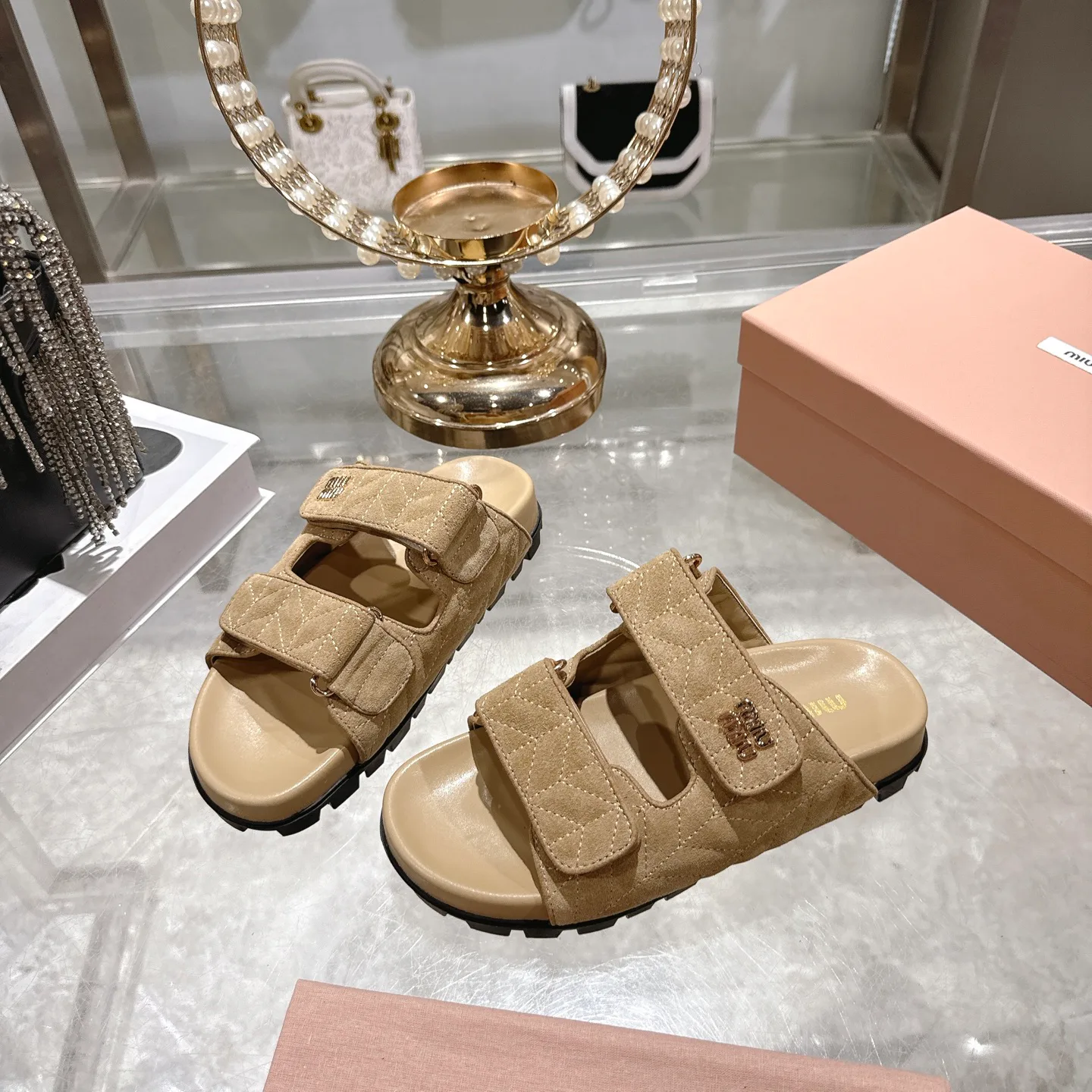 Сандалии Женские Miu Miu 12868599