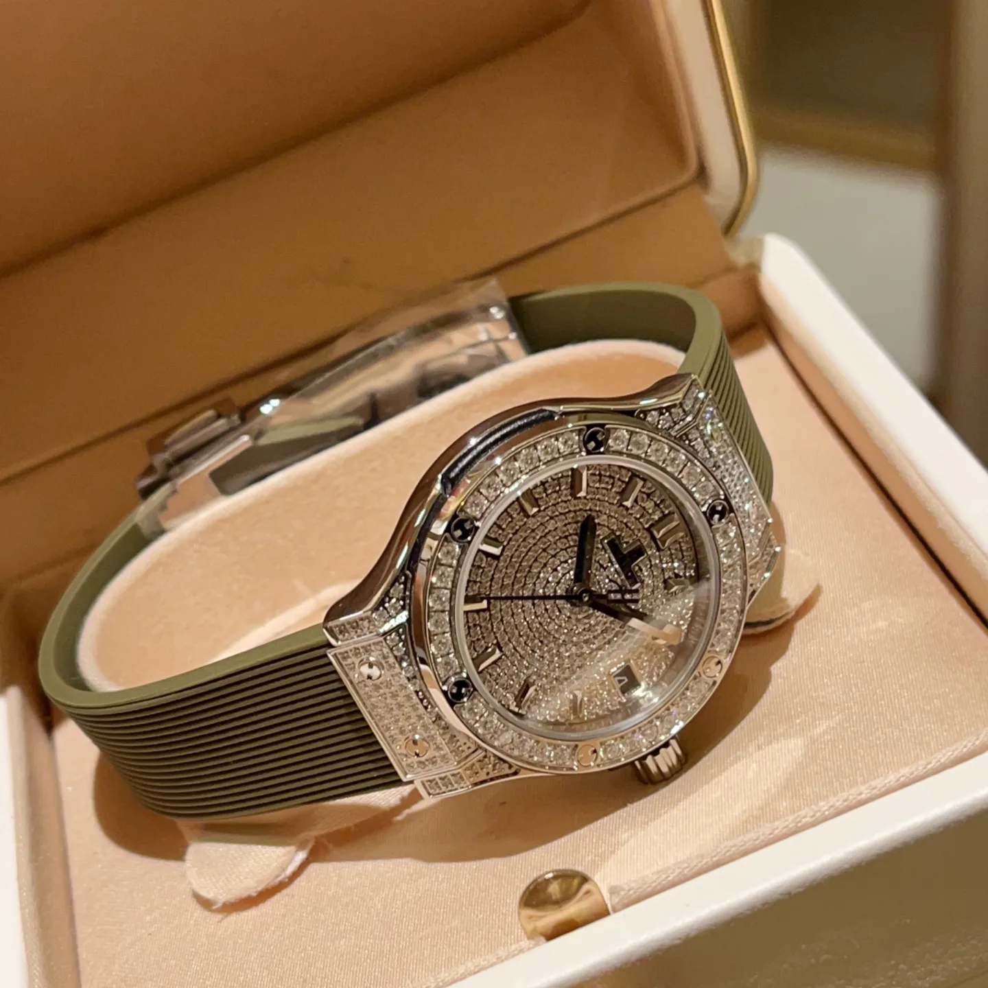 Часы Женские Hublot 46740