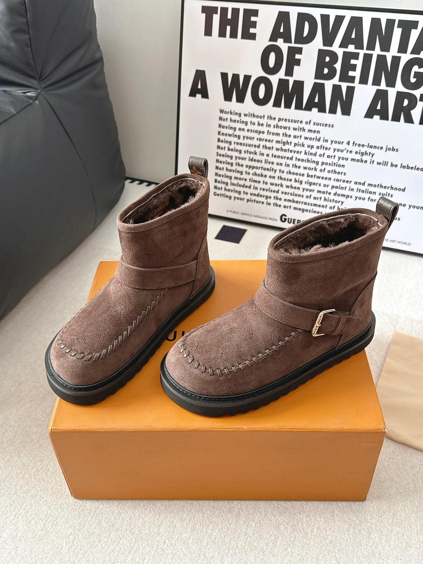 Угги Женские Louis Vuitton 19090651