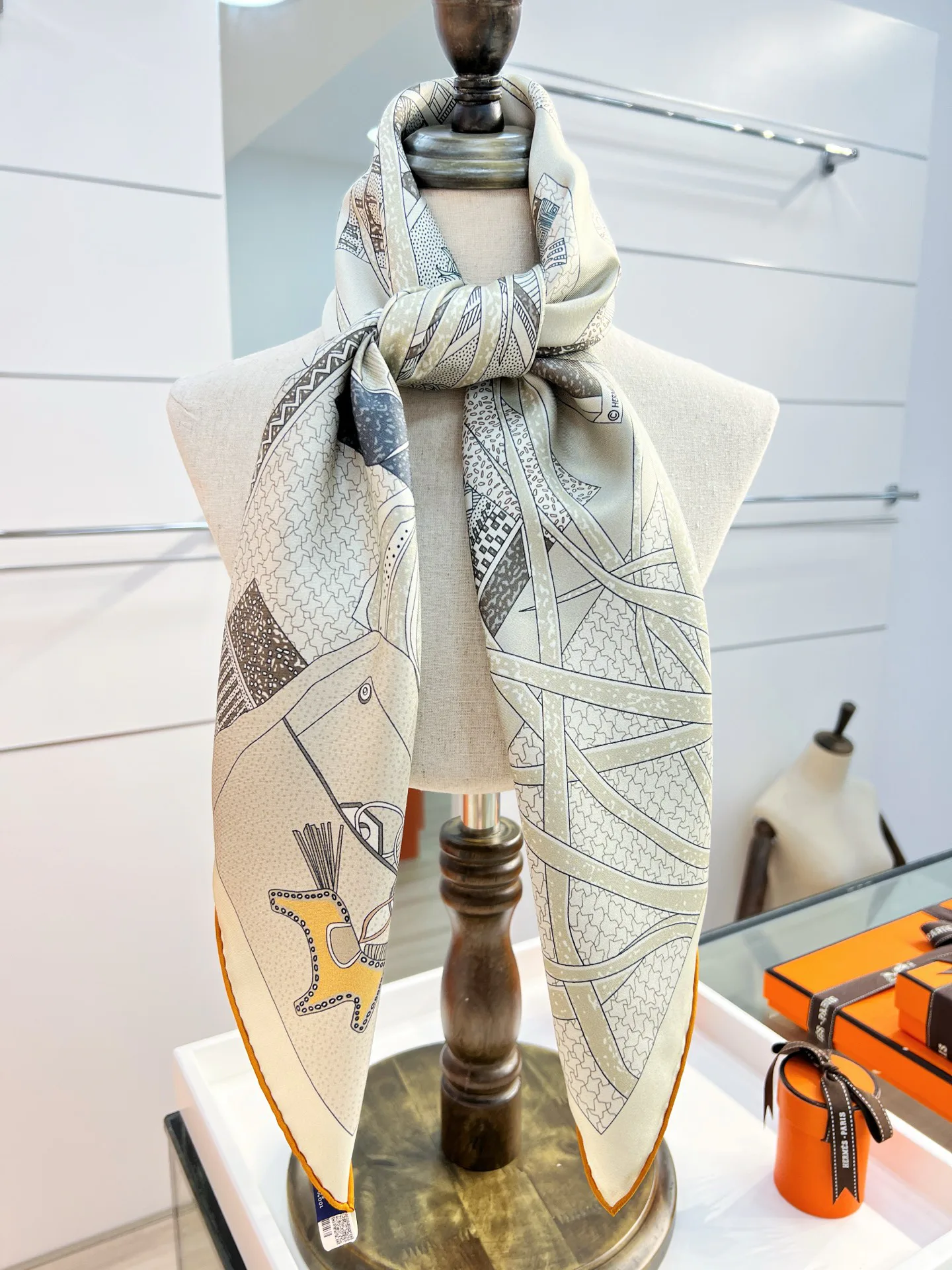 Шарфы Hermes 195088