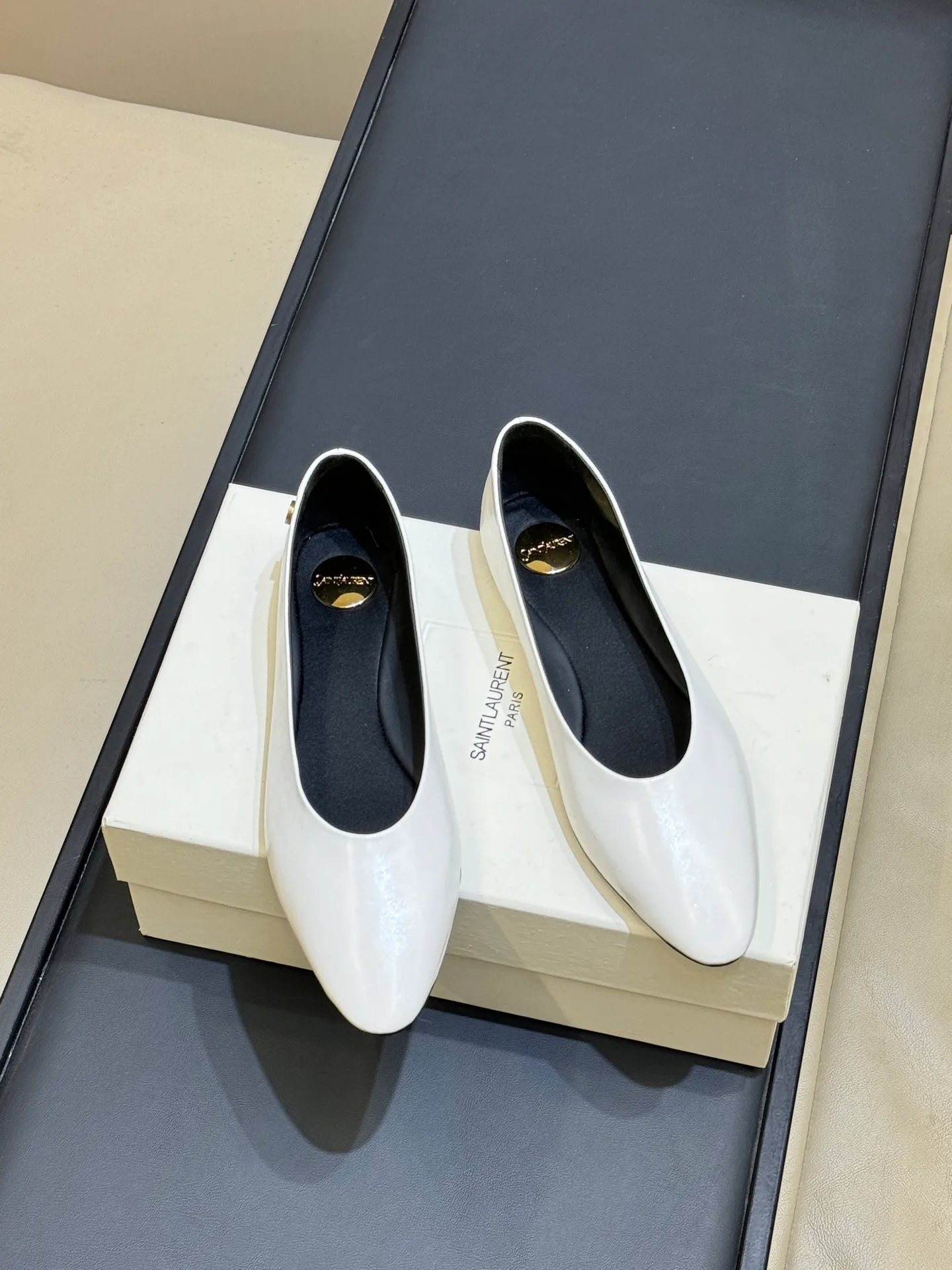 Балетки Женские Saint Laurent 11892789