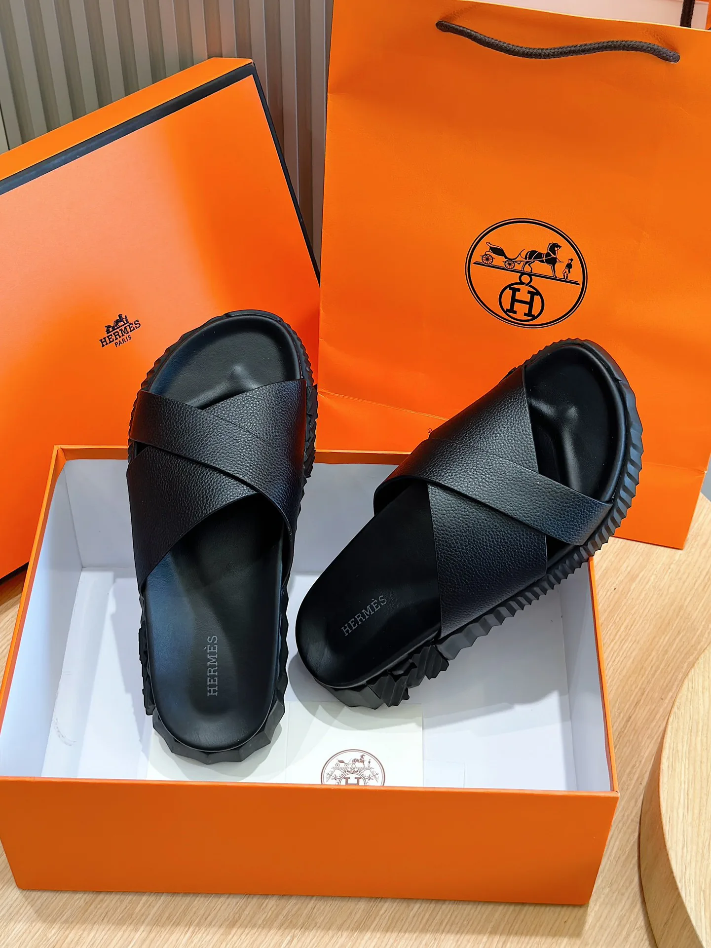 Сандалии Мужские Hermes 11396515