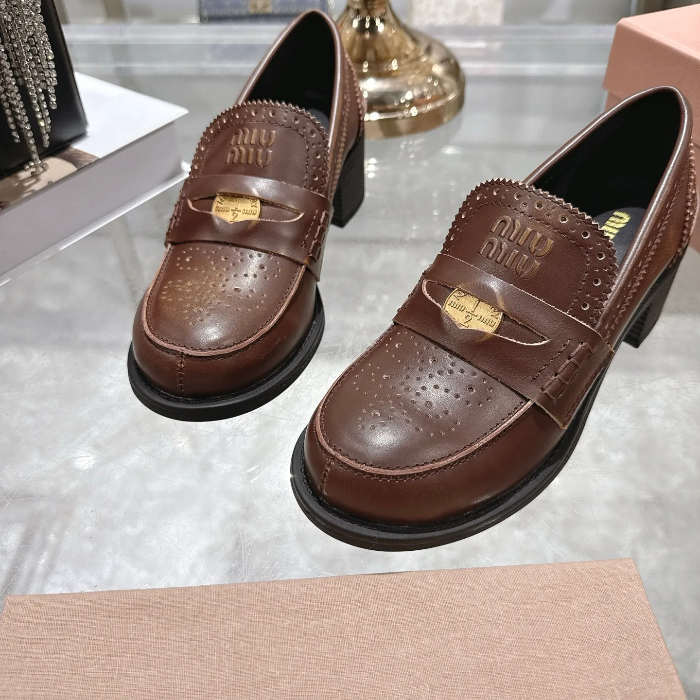 Лоферы И Мокасины Женские Miu Miu 397864