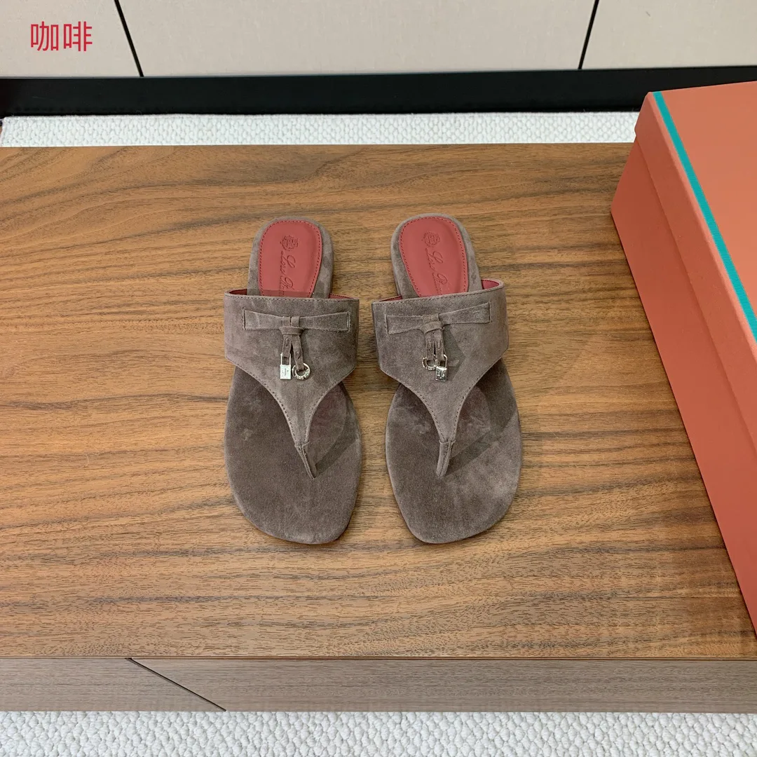Шлепанцы Женские Loro Piana 11696466