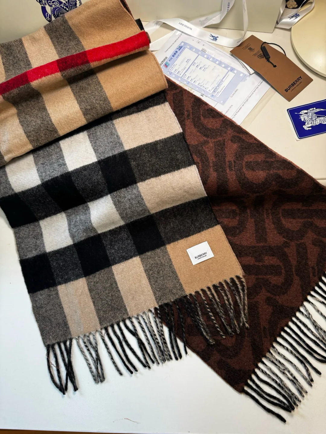 Шарфы Burberry 310238