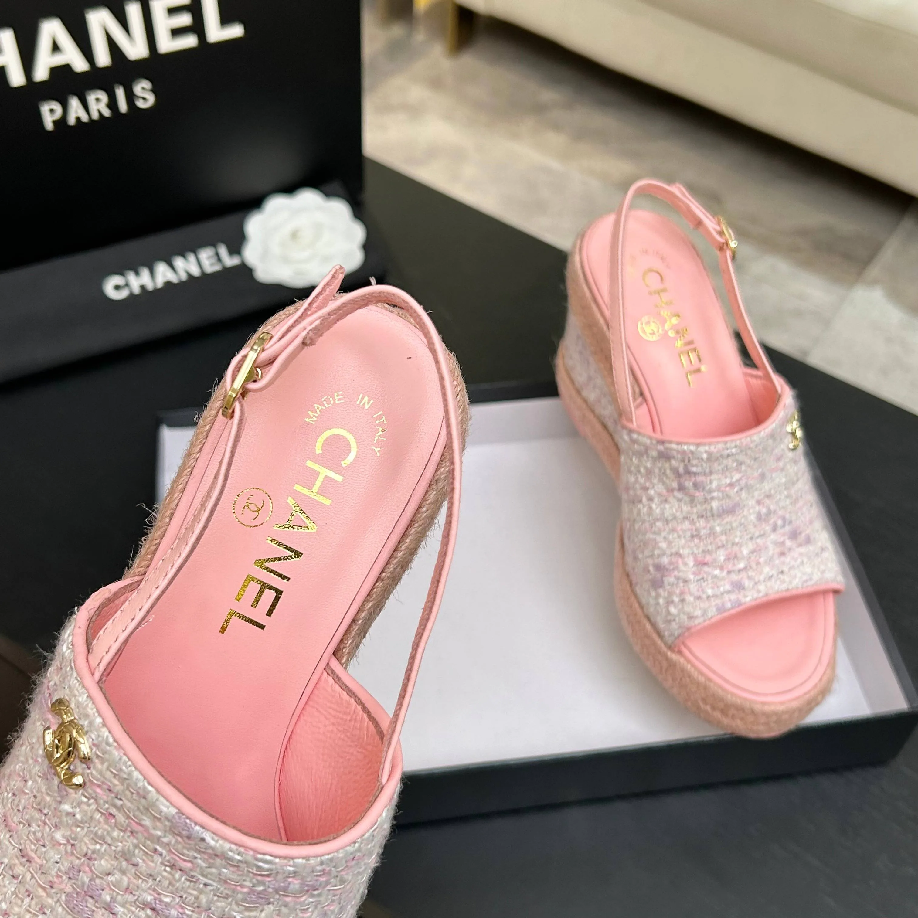 Босоножки Женские Chanel 13224763