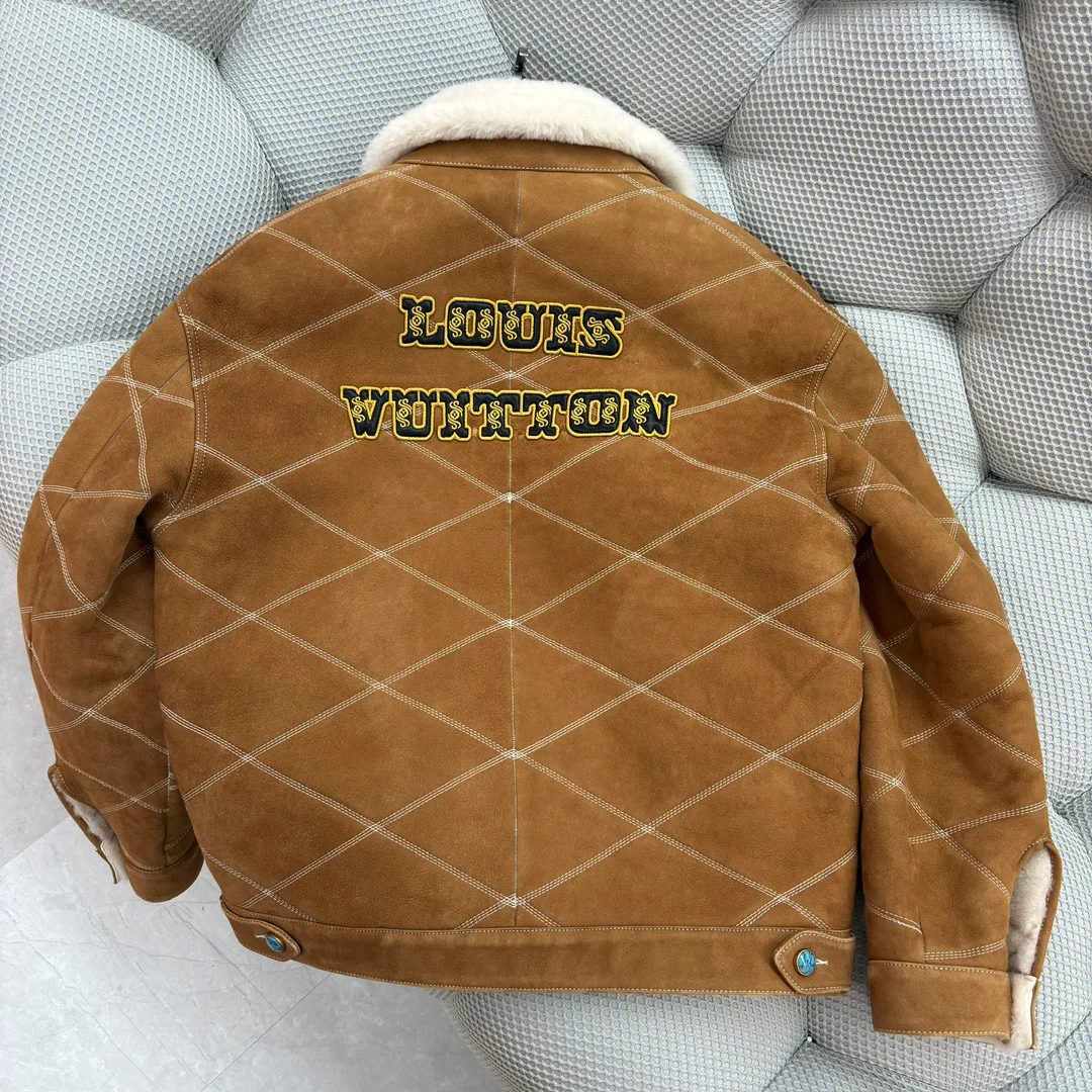 Кожаные Куртки И Дублёнки Мужские Louis Vuitton 610225