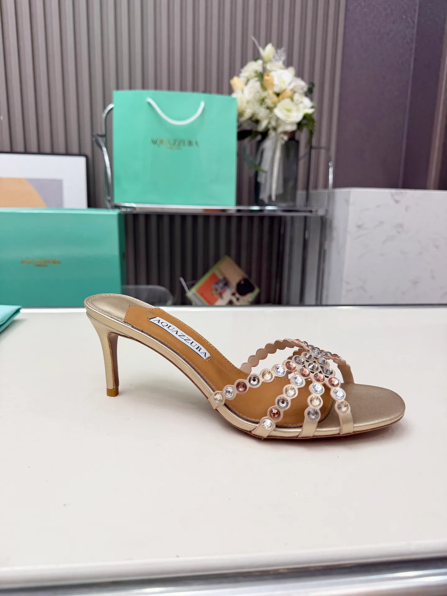 Босоножки Женские Aquazzura 1856029