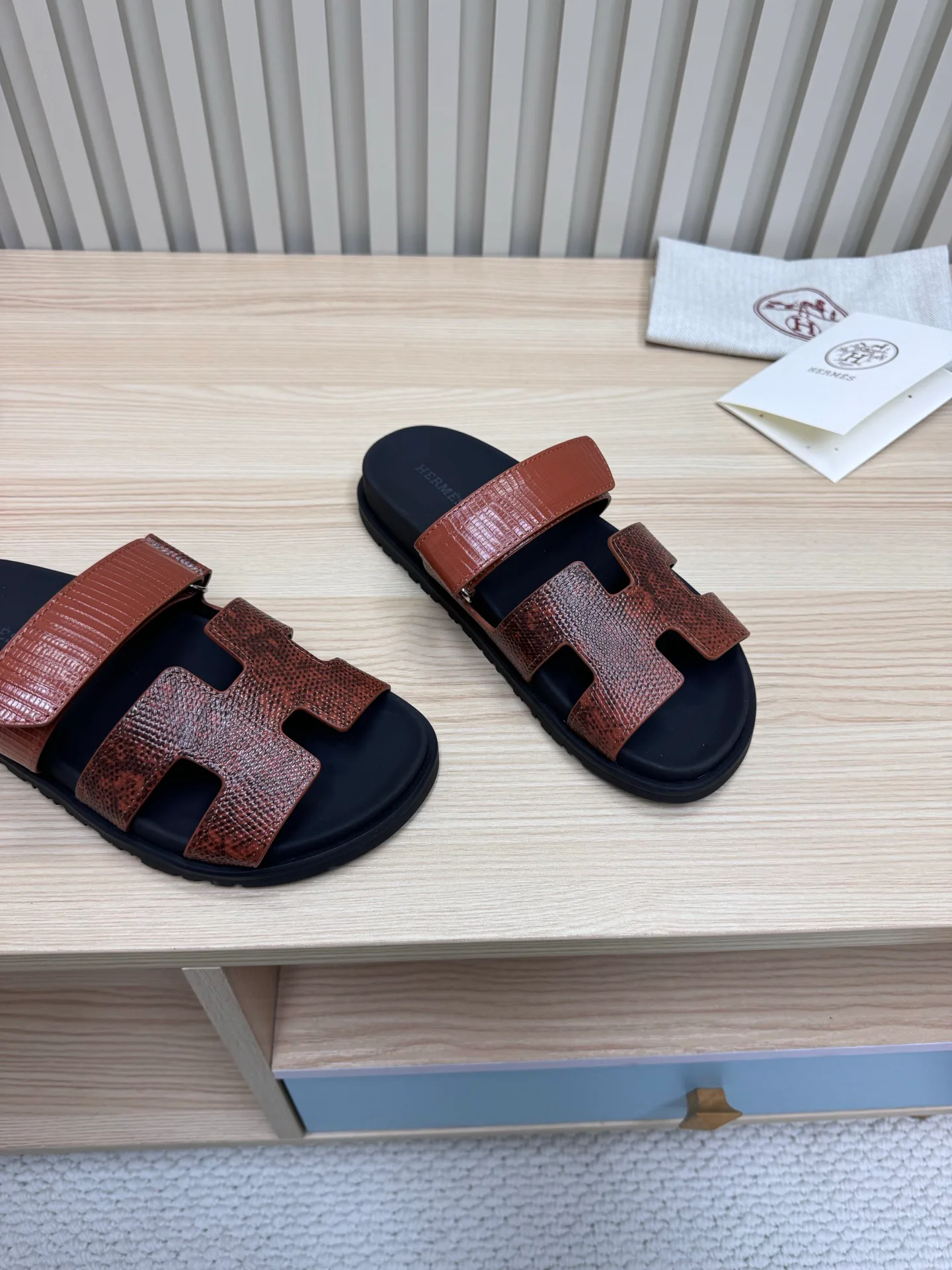 Шлепанцы Мужские Hermes 16803