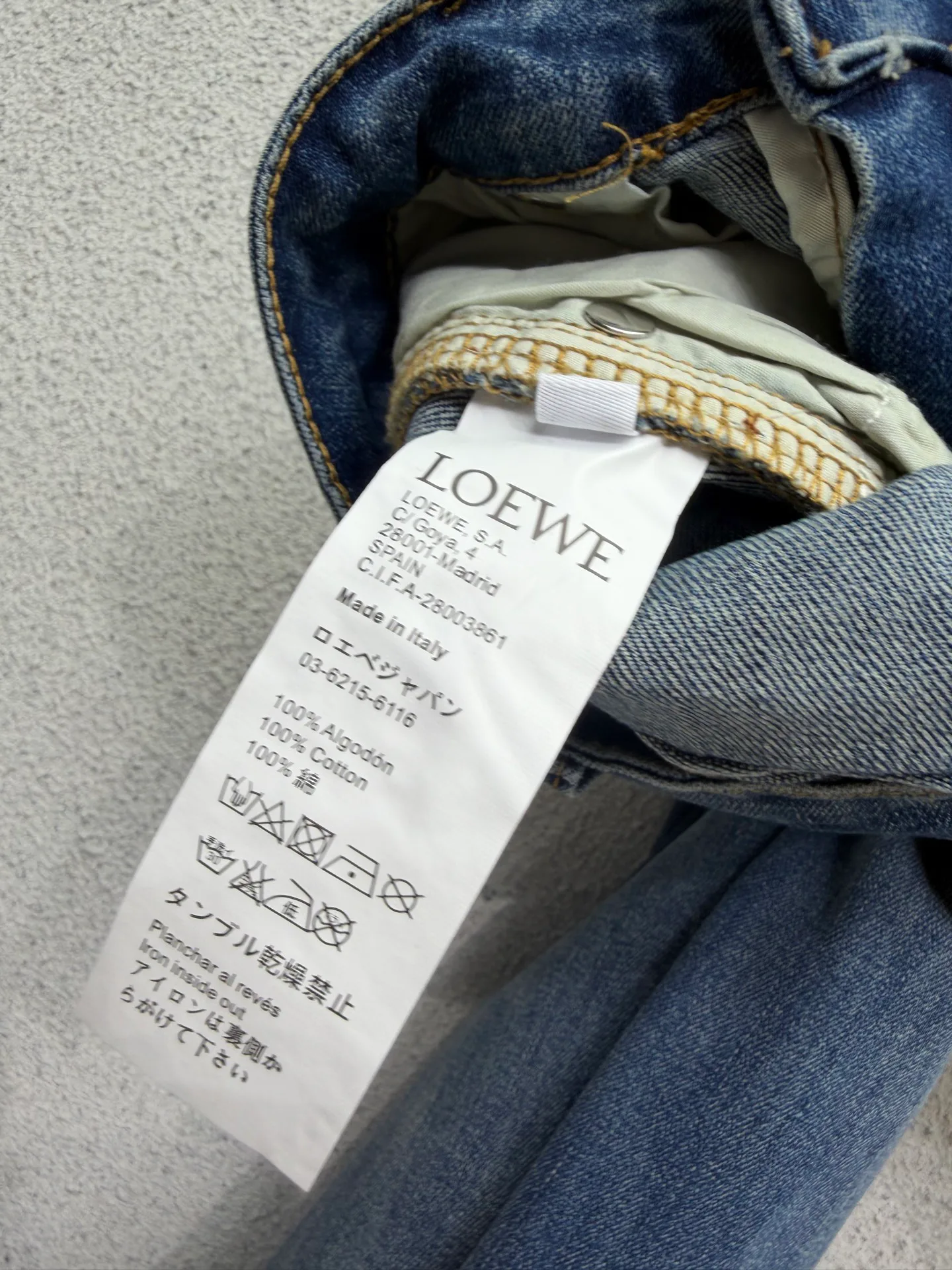 Джинсы Женские Loewe 1315161