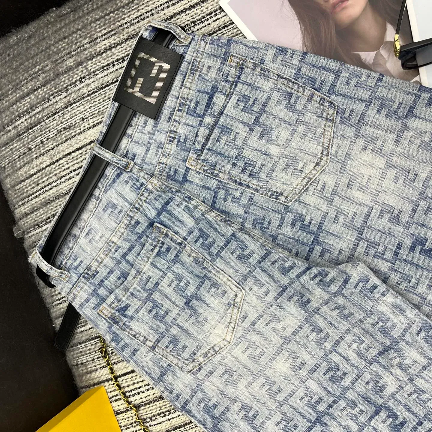 Джинсы Женские Fendi 1884524