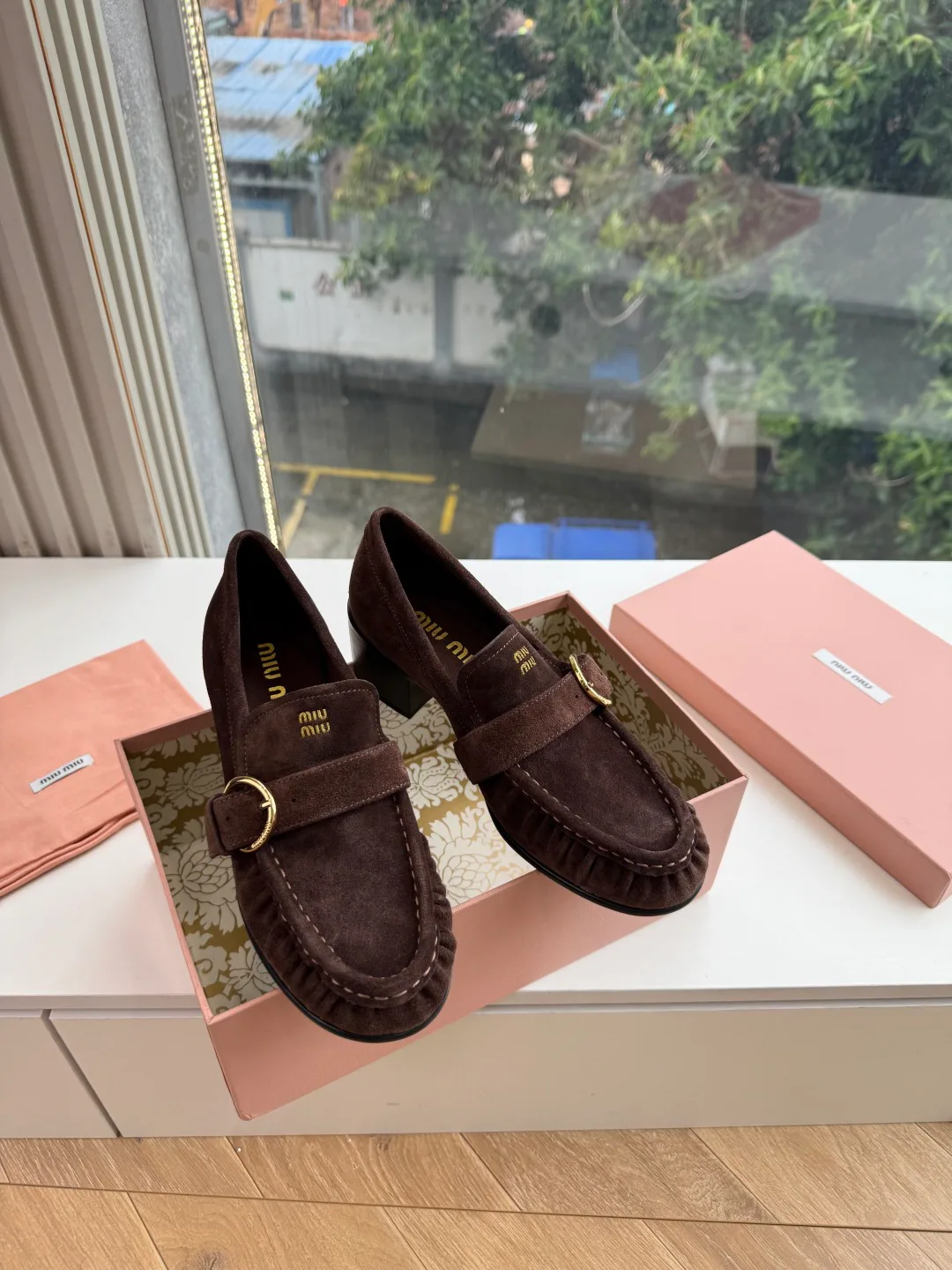 Лоферы И Мокасины Женские Miu Miu 18509857