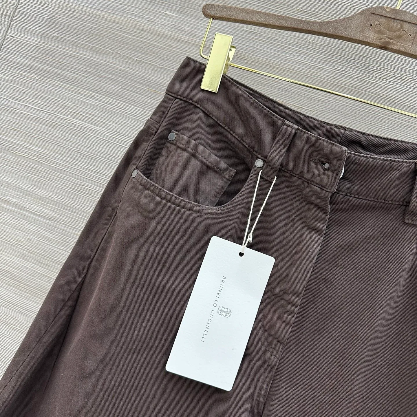 Джинсы Женские Brunello Cucinelli 19241347