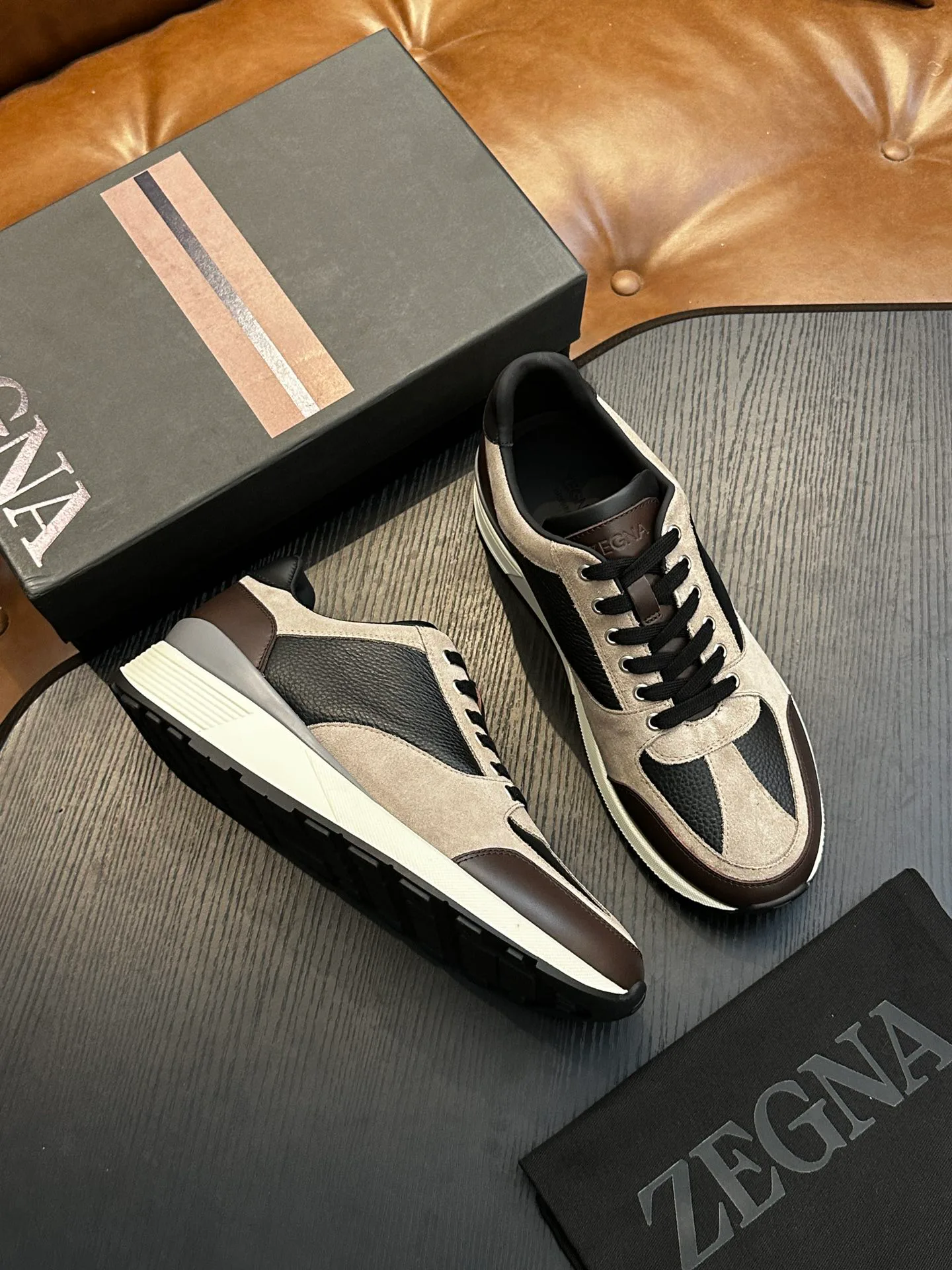 Кроссовки Мужские Zegna 69343