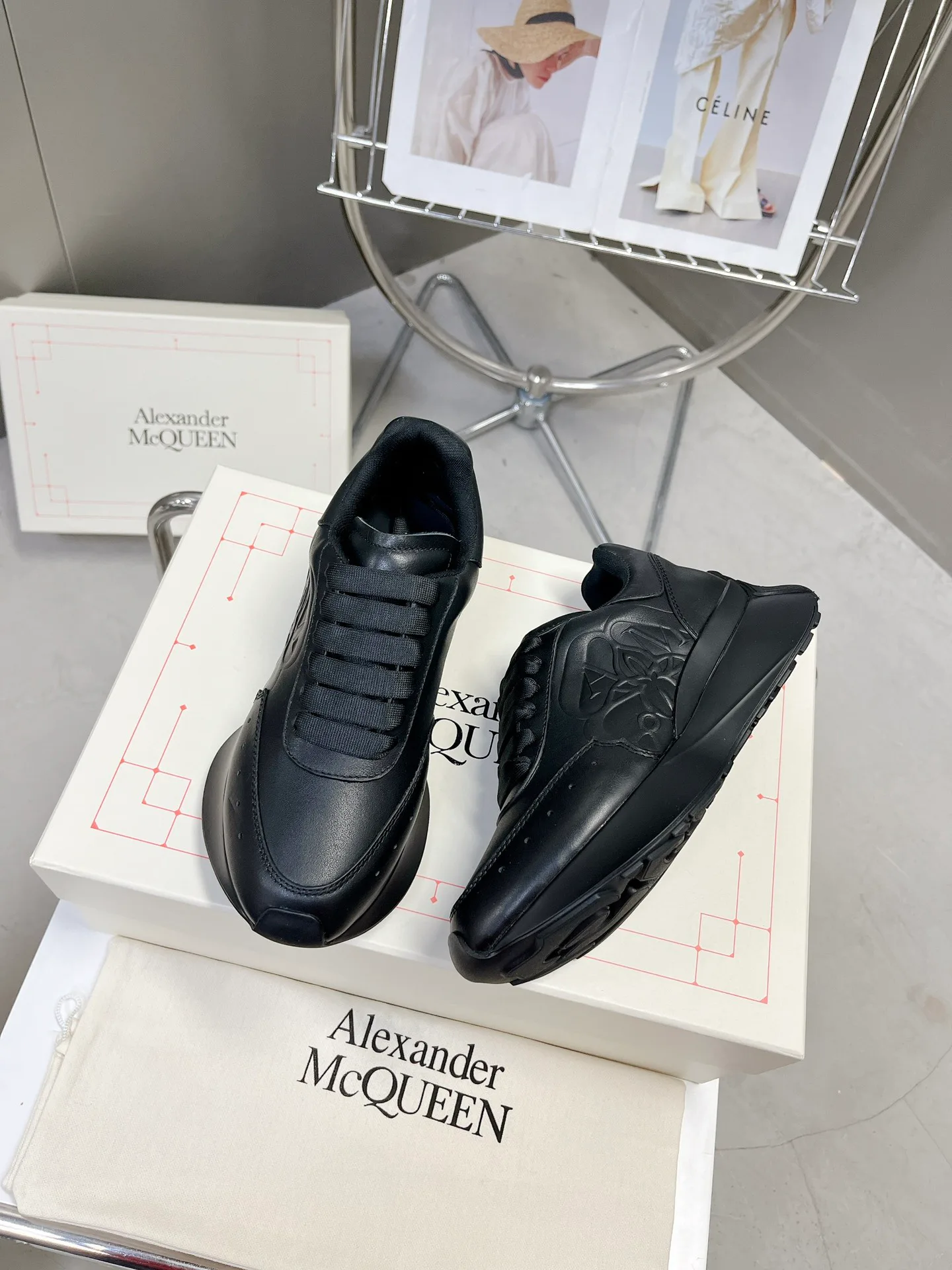 Кроссовки Женские Alexander Mcqueen 18011219