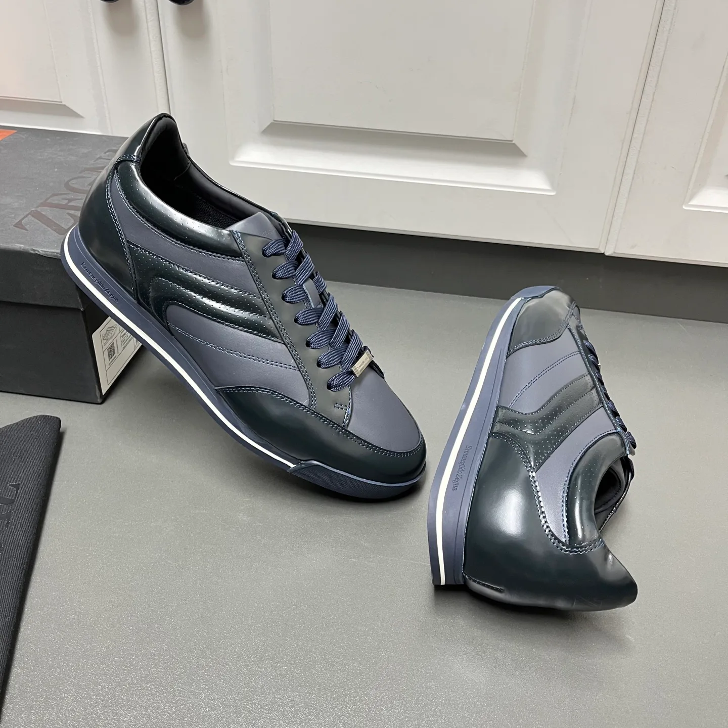Кроссовки Мужские Zegna 5772611