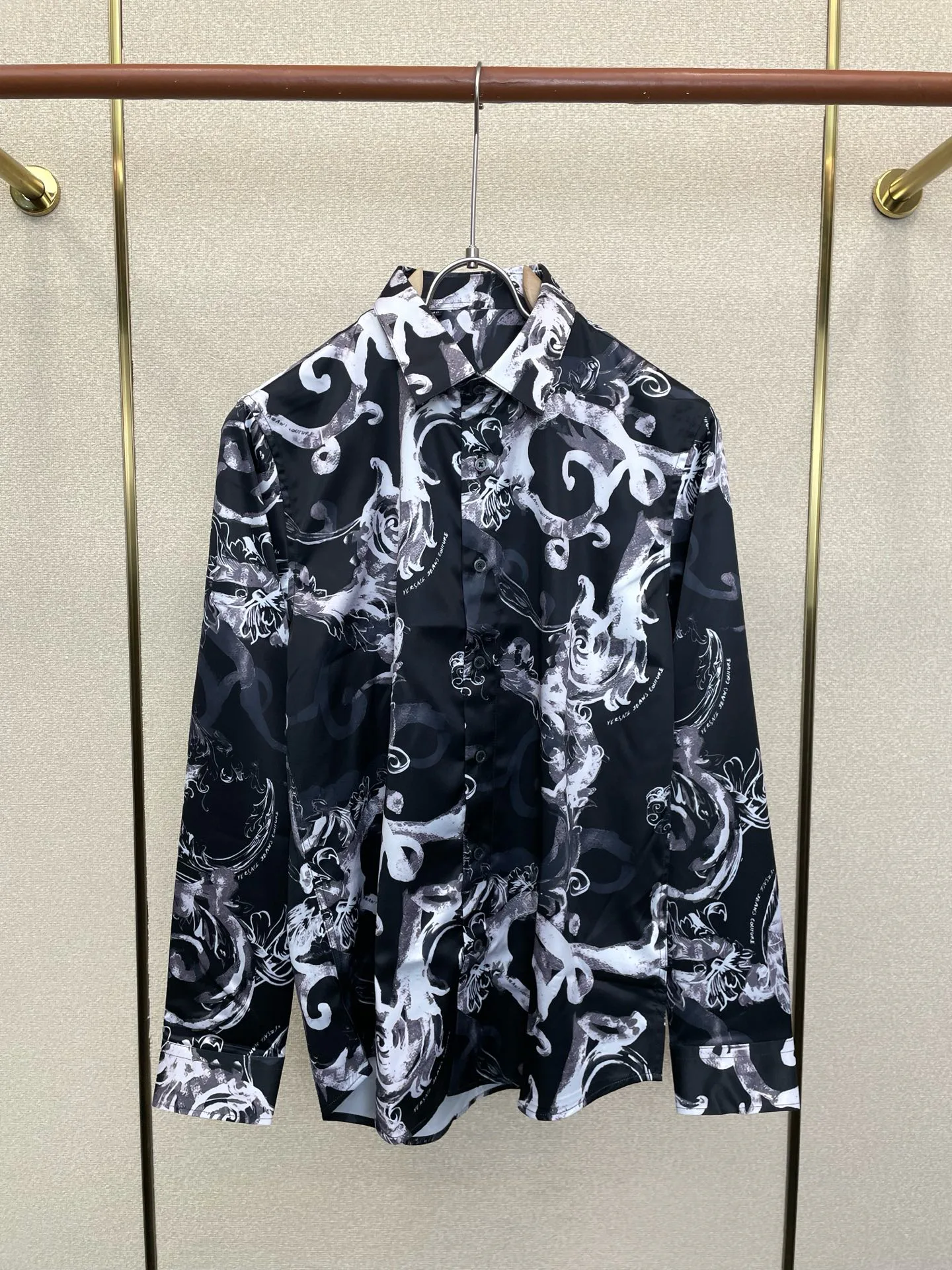 Рубашки Мужские Versace 18795848